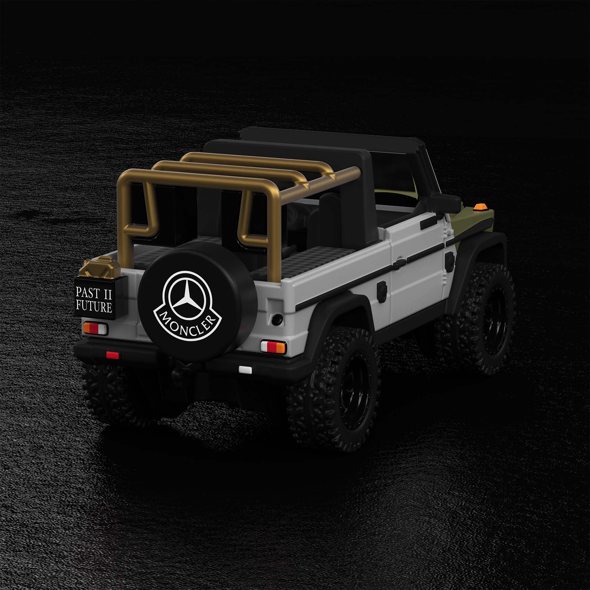 Hot Wheels x Mercedes-Benz Project G-class Past II Future designed by NIGO