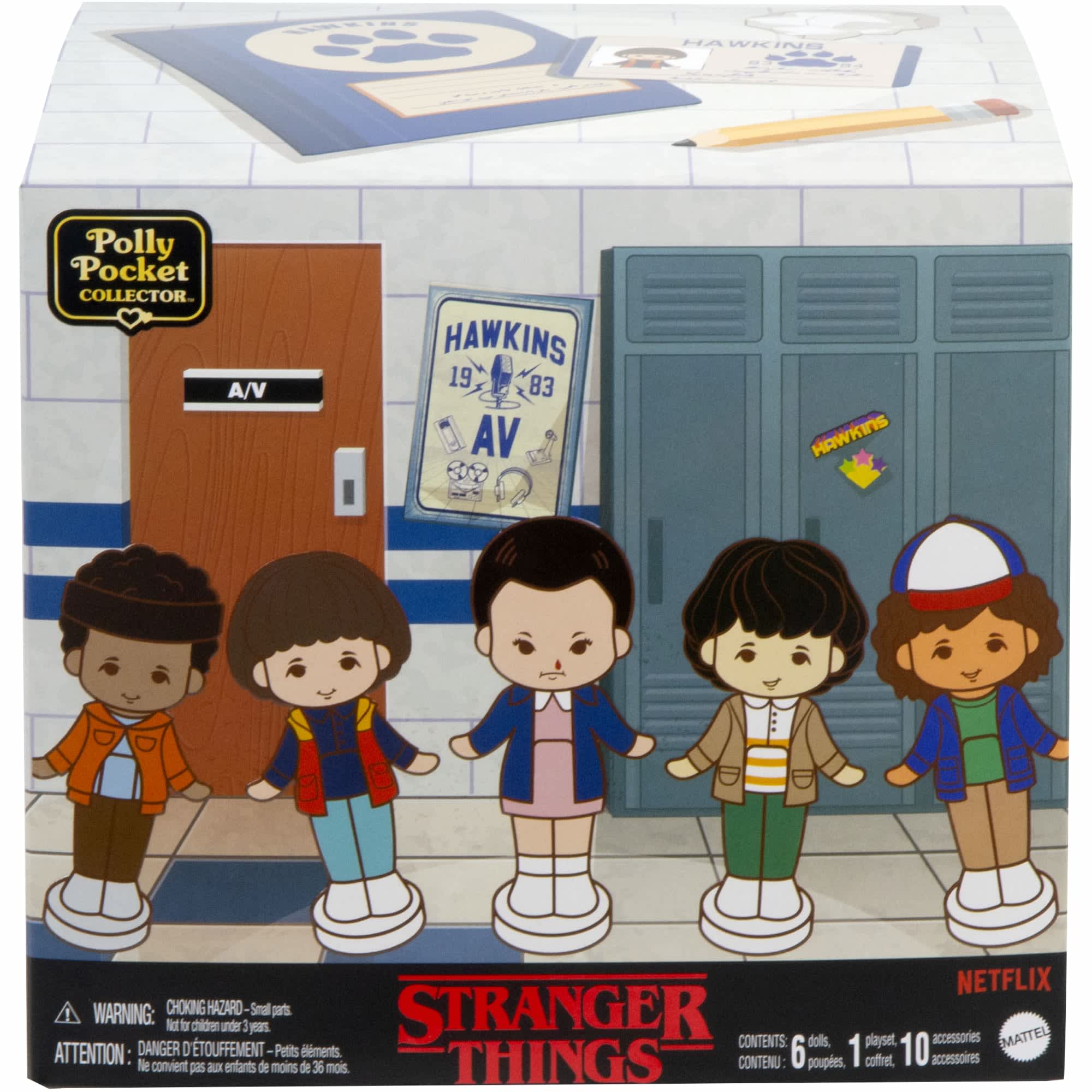 Polly Pocket Collector Stranger Things Compact