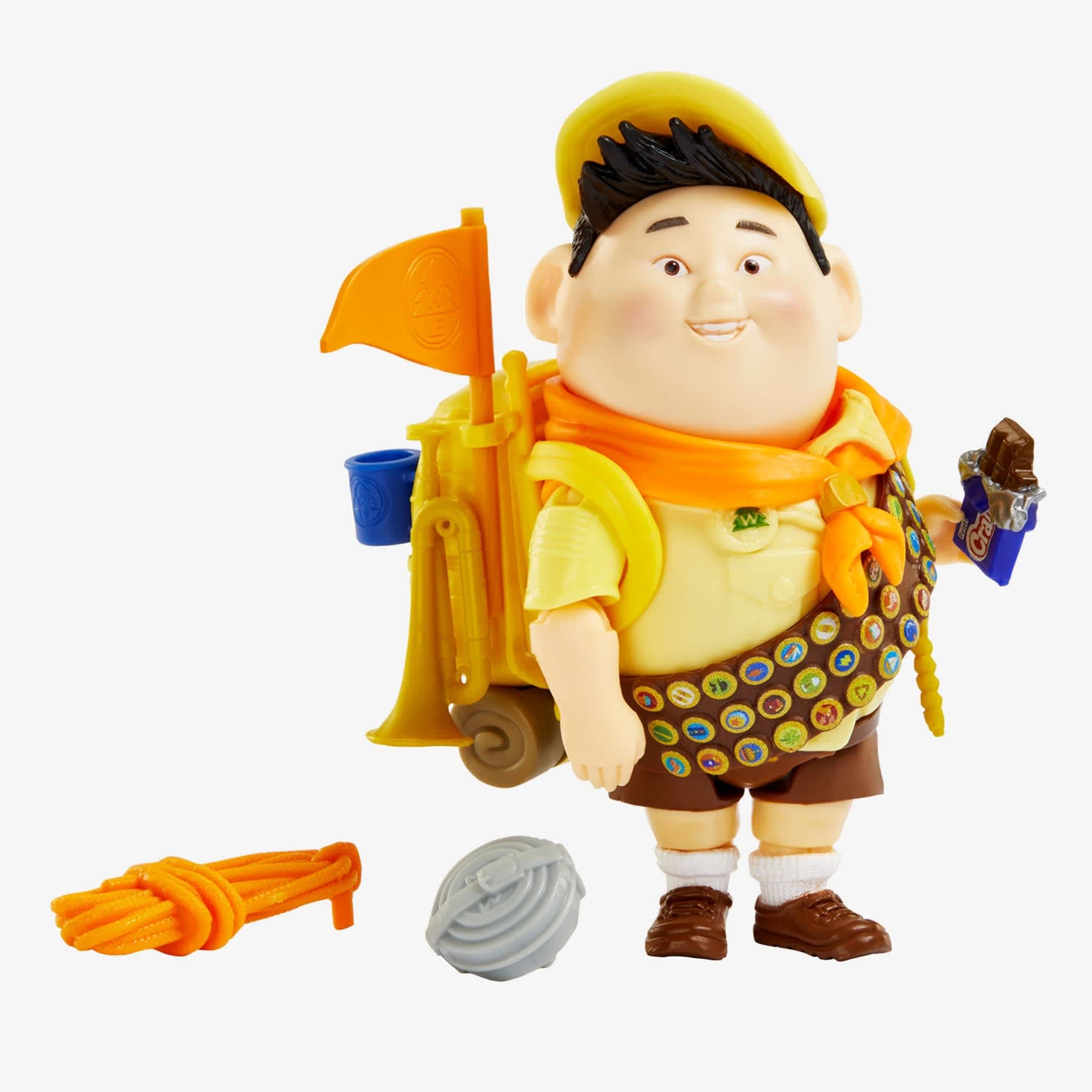 Russell Character Instrument Pixar Featured Favorites Russell Figure – Mattel Creations