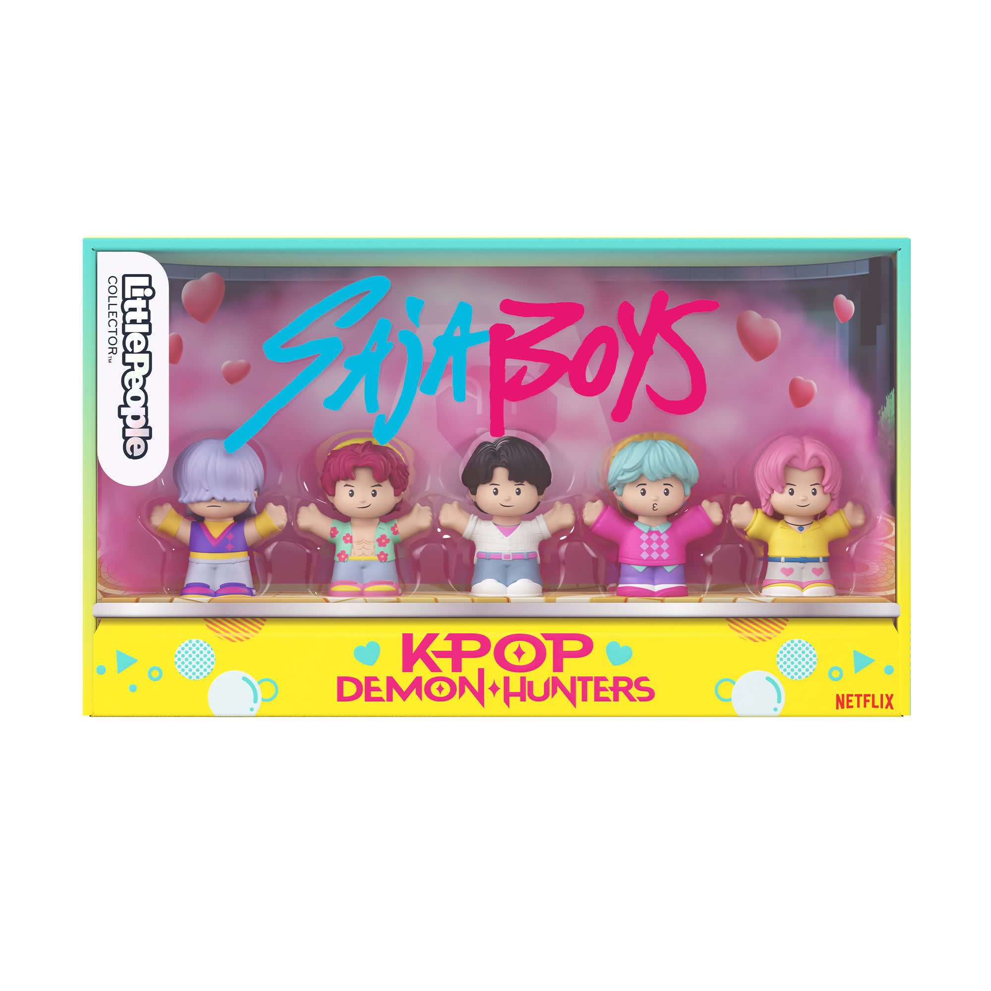 Little People Collector KPop Demon Hunters Saja Boys Figure Set