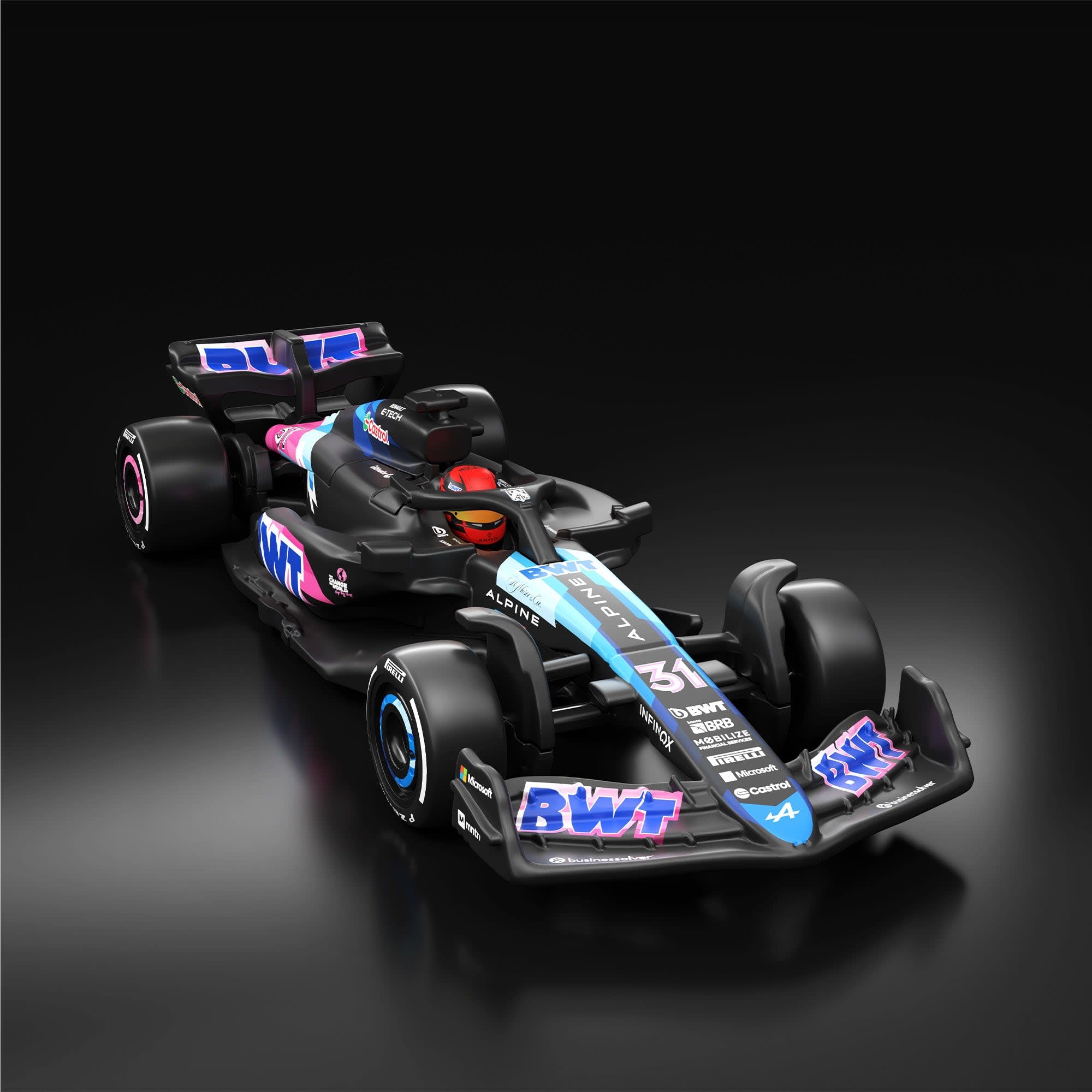 Hot Wheels F1 Series: 2024 BWT Alpine F1 Team A524 Car #31
