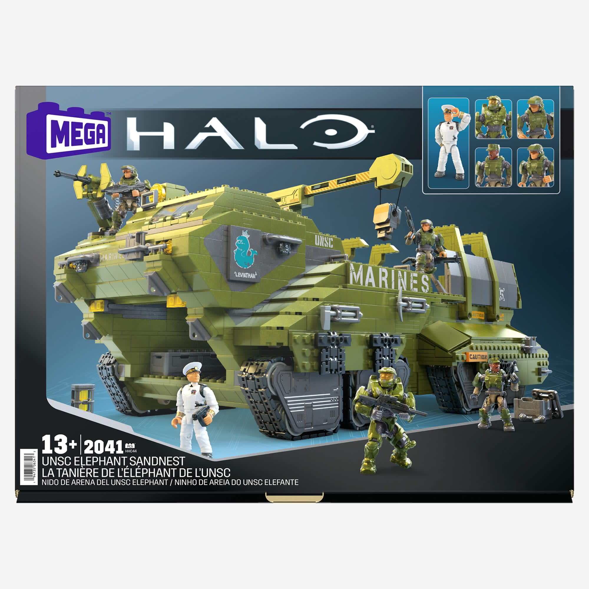 MEGA Halo UNSC Elephant Sandnest Building Kit