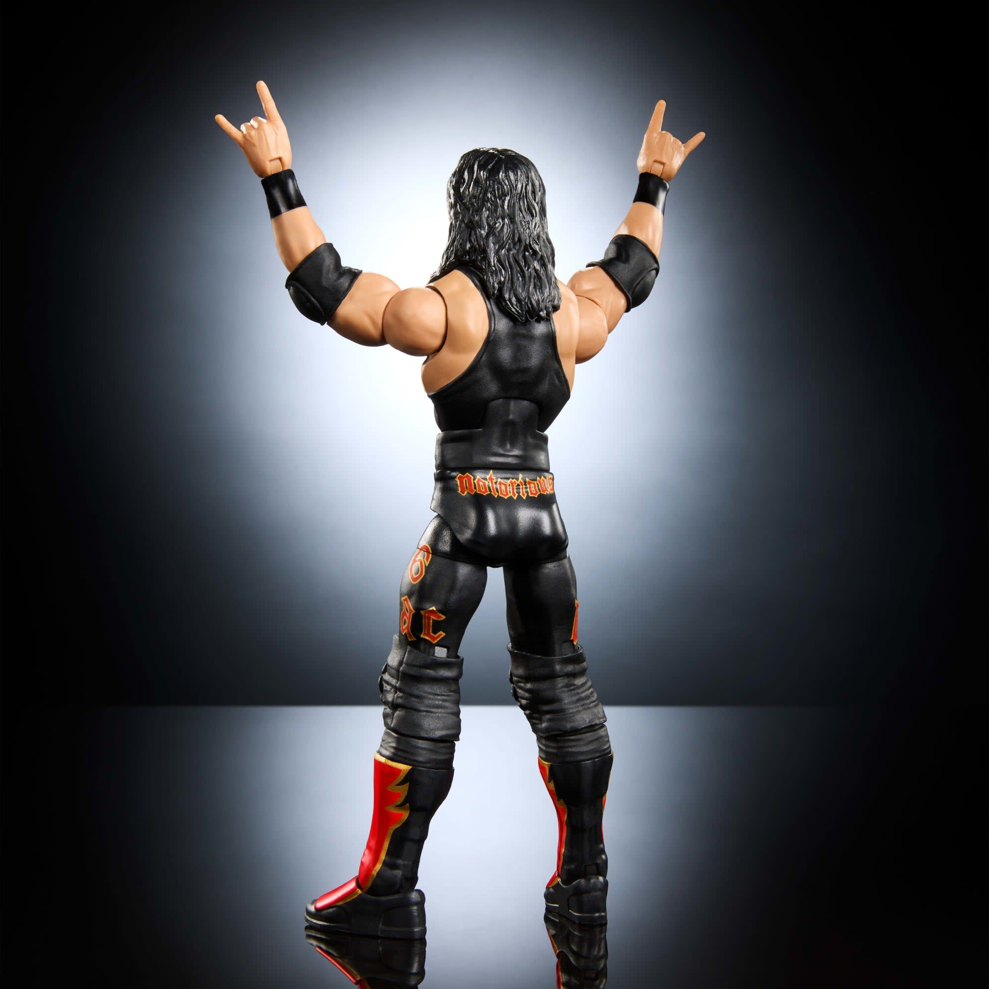 WWE Monday Night War Elite Collection Syxx Action Figure & Dusty Rhodes Build-A-Figure Parts