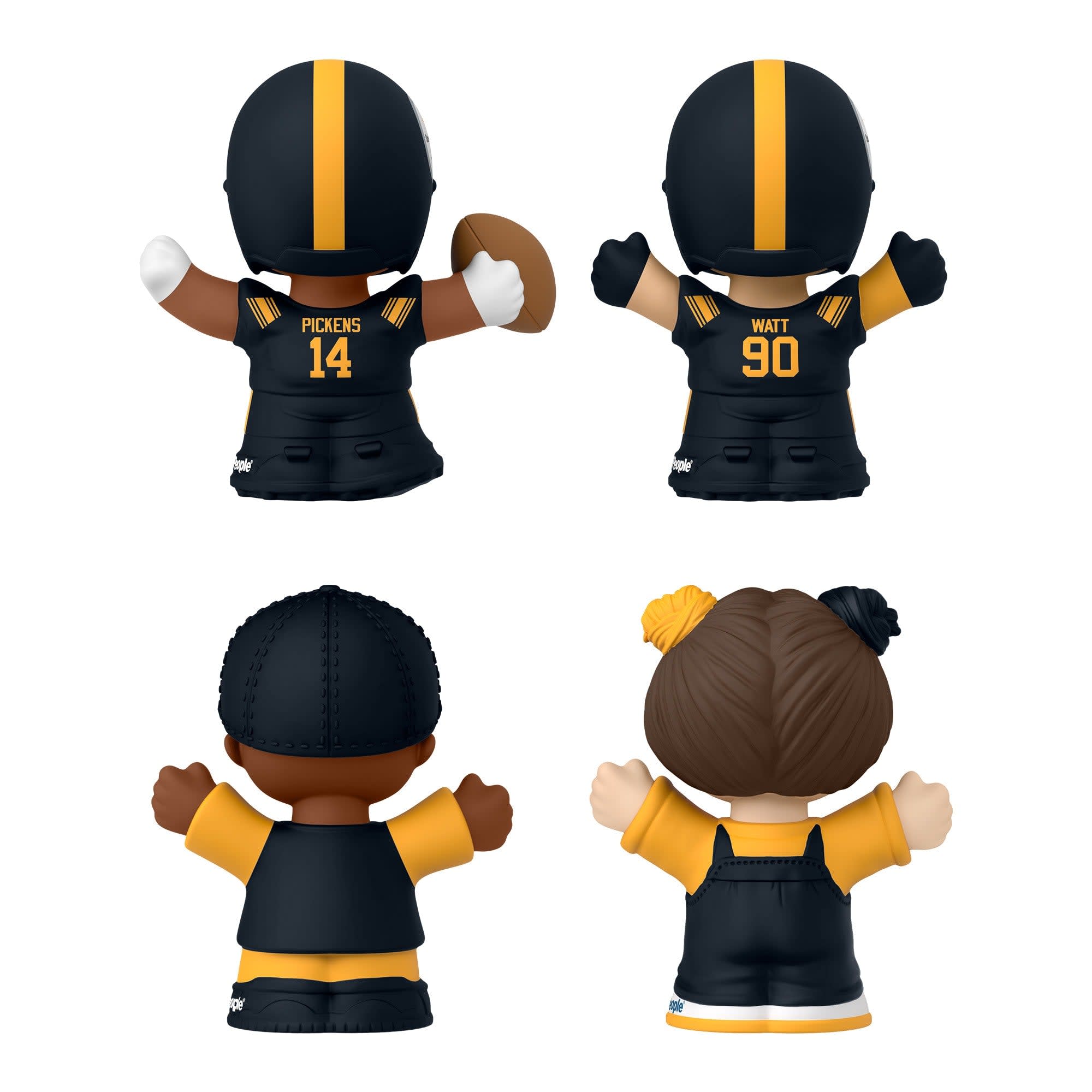 Little People Collector Pittsburgh Steelers Alternate Jersey Figure Set