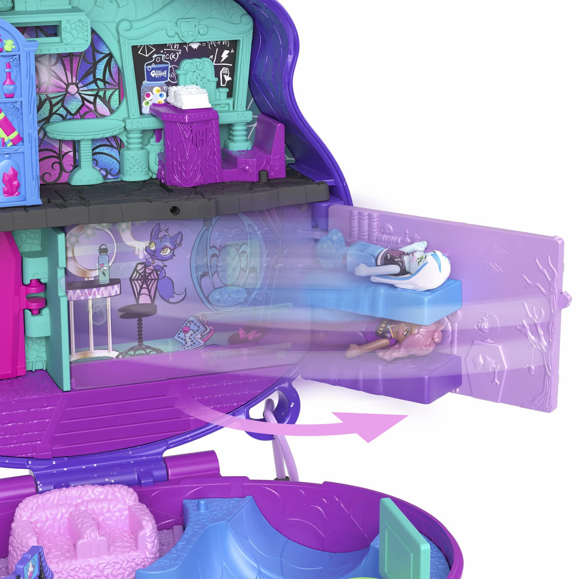 Polly Pocket Monster High Compact