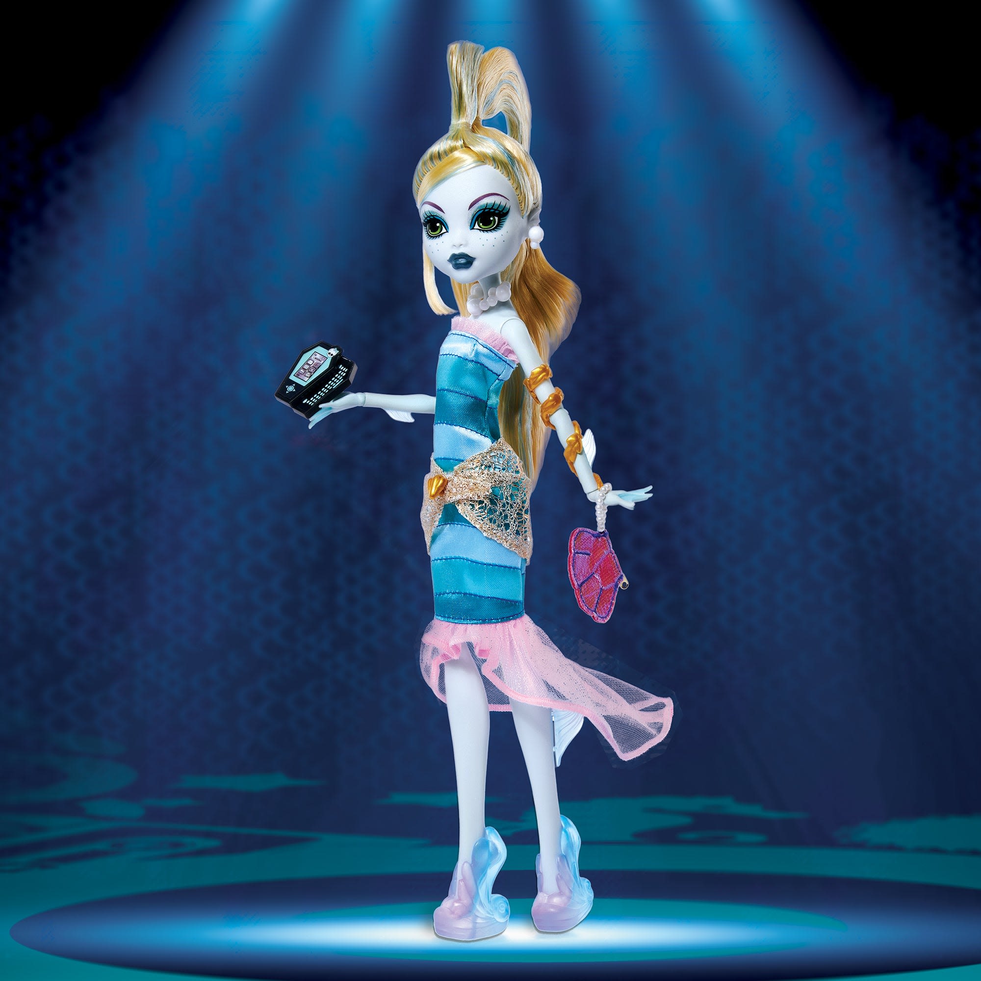 Monster High Dawn of the Dance Lagoona Blue Reproduction Doll