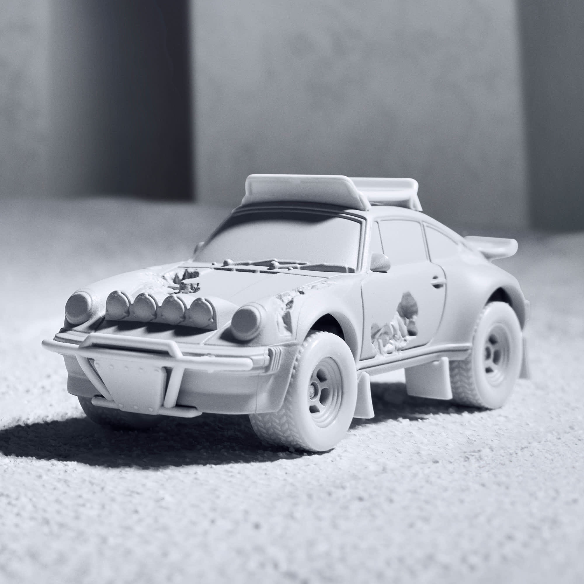 Hot Wheels x Daniel Arsham Eroded Porsche Safari | Mattel Creations