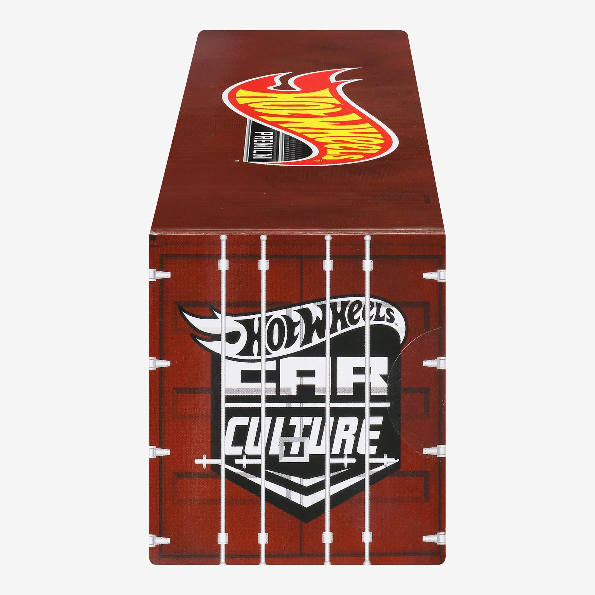 Hot Wheels Premium Car Culture Dragstrip Demons Container Set