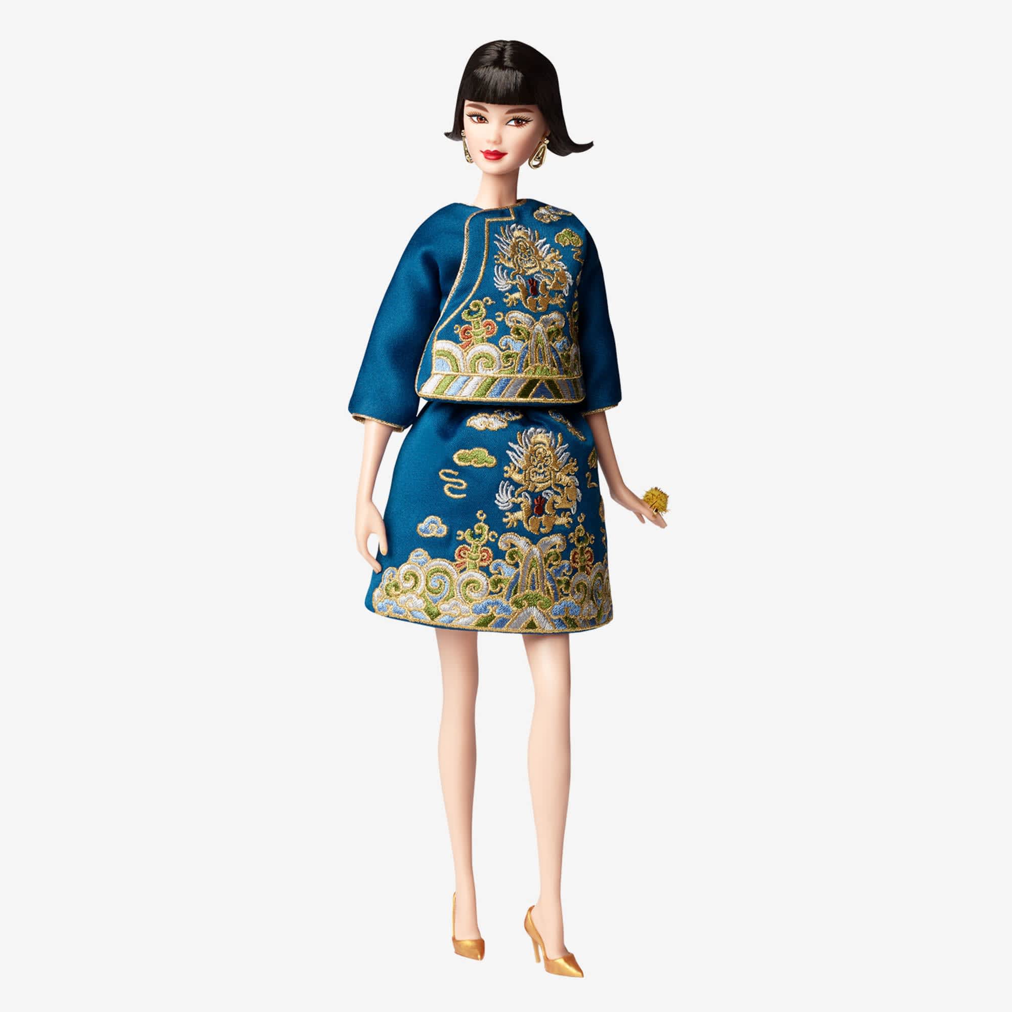 2023 Barbie Lunar New Year Doll Designed by Guo Pei