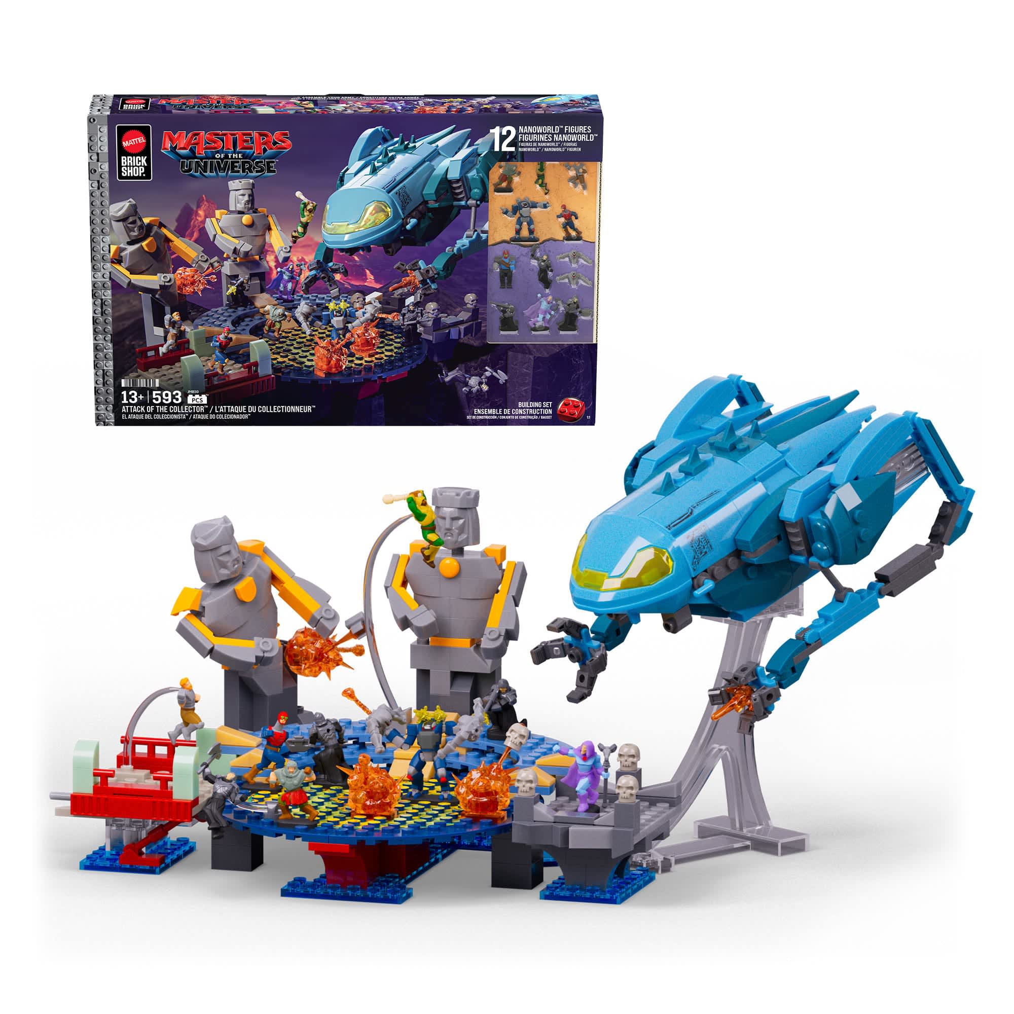 Mattel Brick Shop Masters of the Universe Attack of the Collector