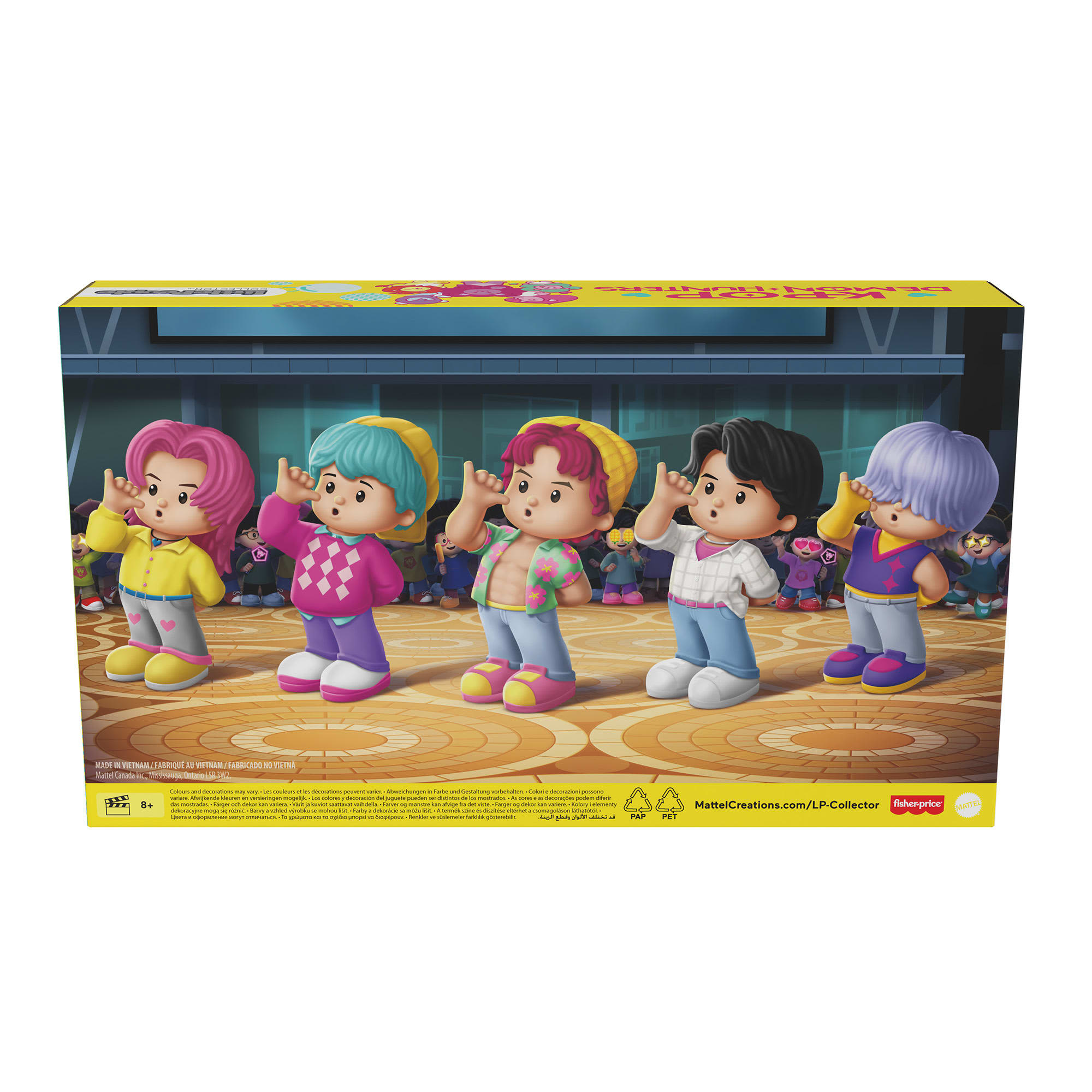 Little People Collector KPop Demon Hunters Saja Boys Figure Set