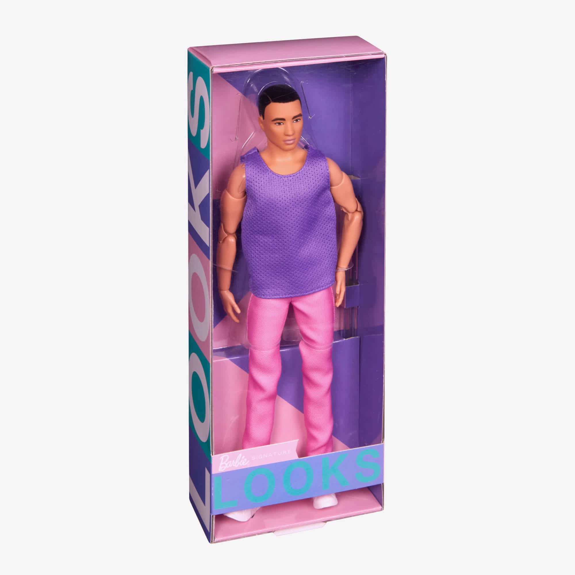 Barbie Looks Ken Doll (Original, Short Black Hair)