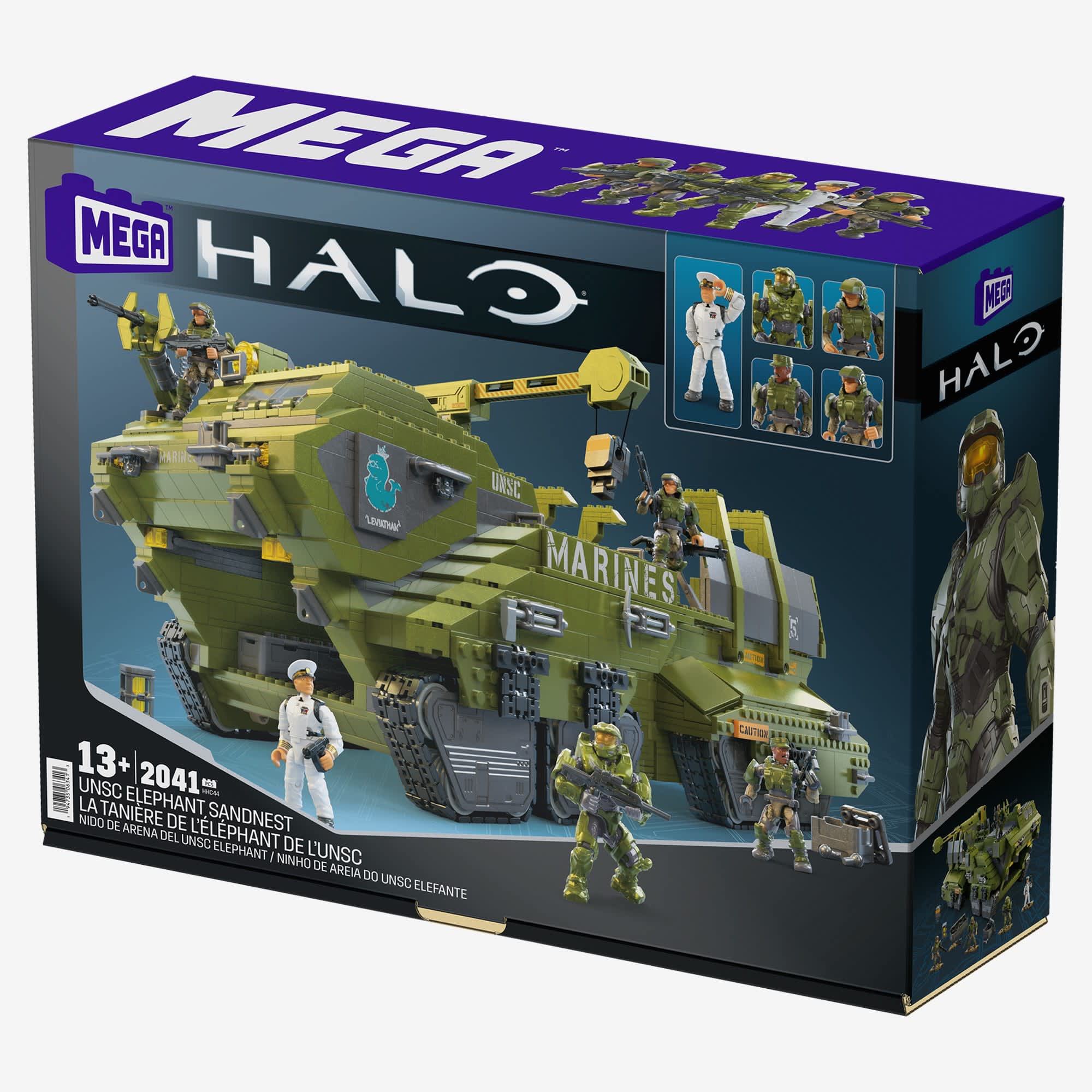 MEGA Halo UNSC Elephant Sandnest Building Kit