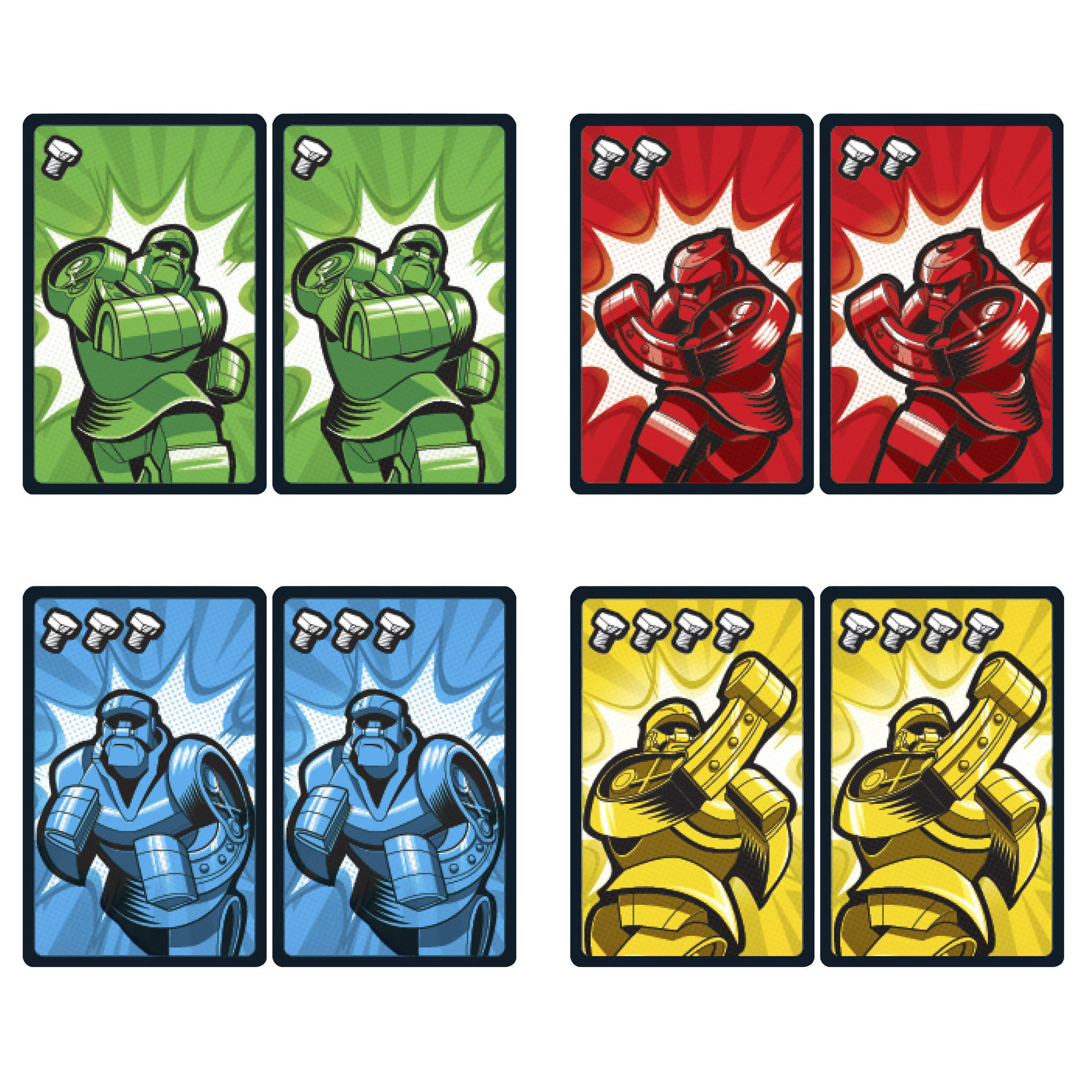 Rock ‘Em Sock ‘Em Robots Fight Cards
