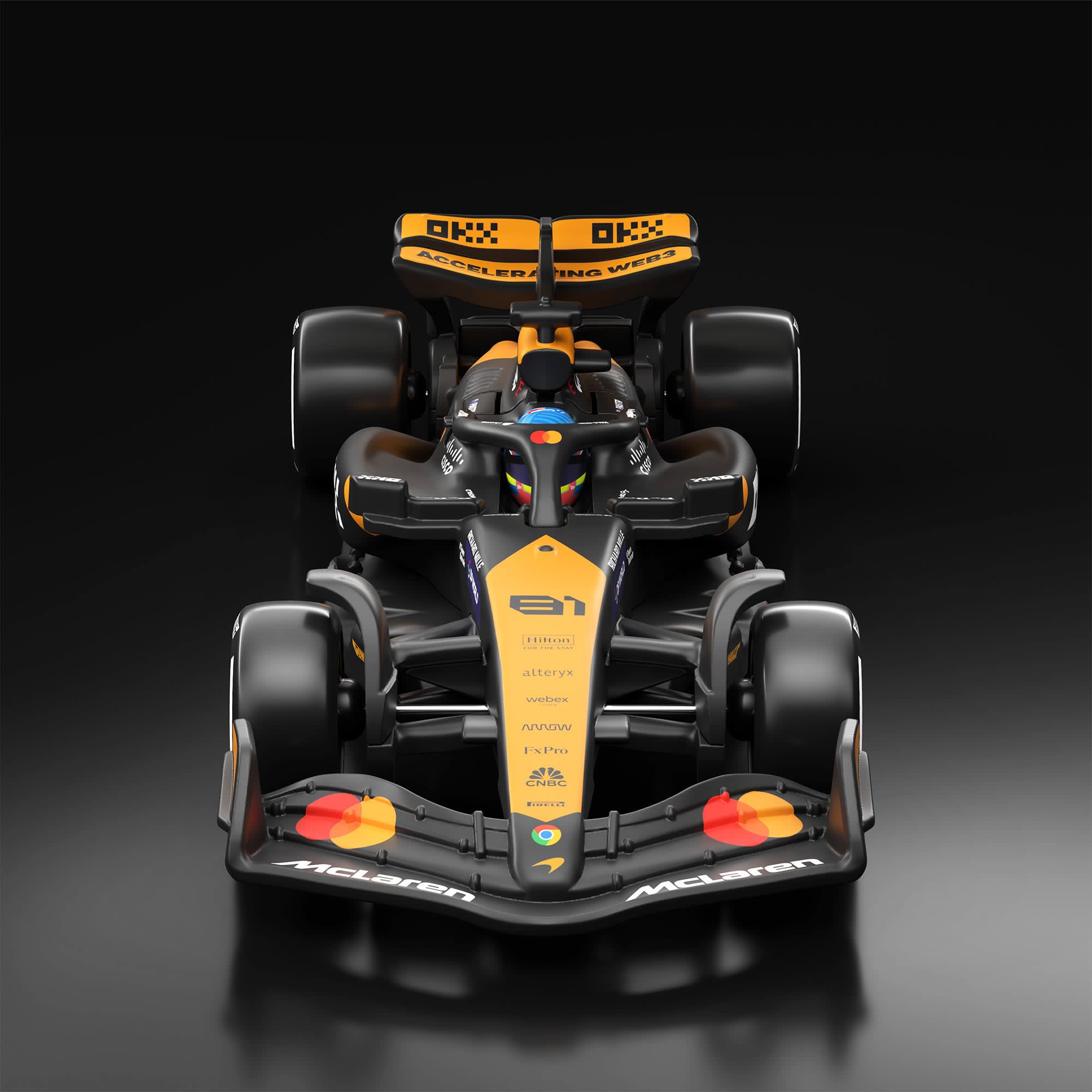 Hot Wheels F1 Series: 2024 McLaren Formula 1 Team MCL38 Car #81