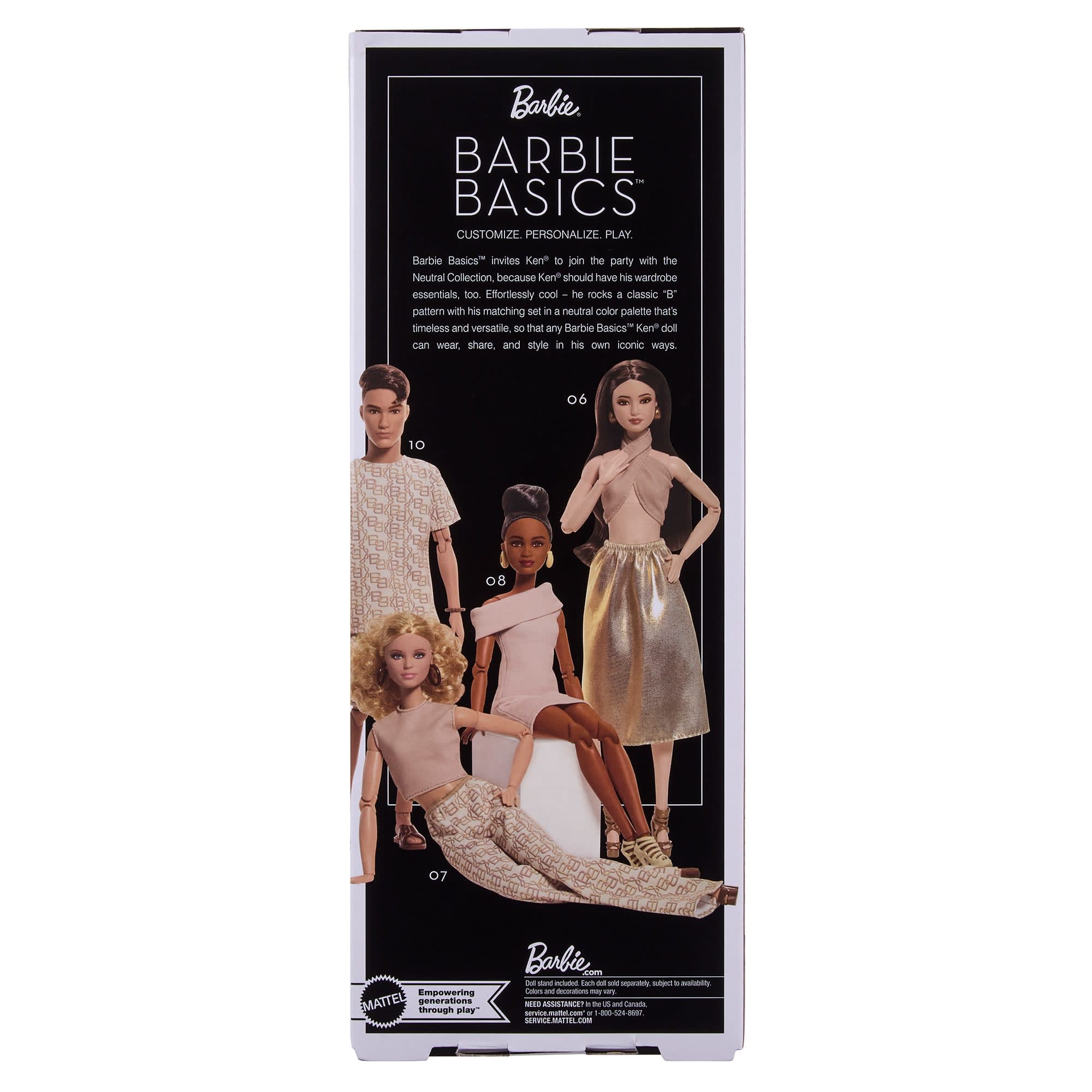 Barbie Basics 2026 Neutrals Series, Model 10
