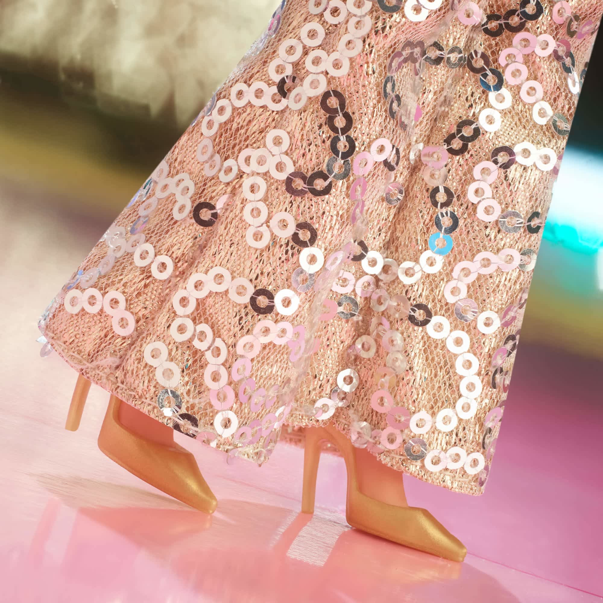 Barbie in Gold Disco Jumpsuit – Barbie The Movie | Mattel Creations