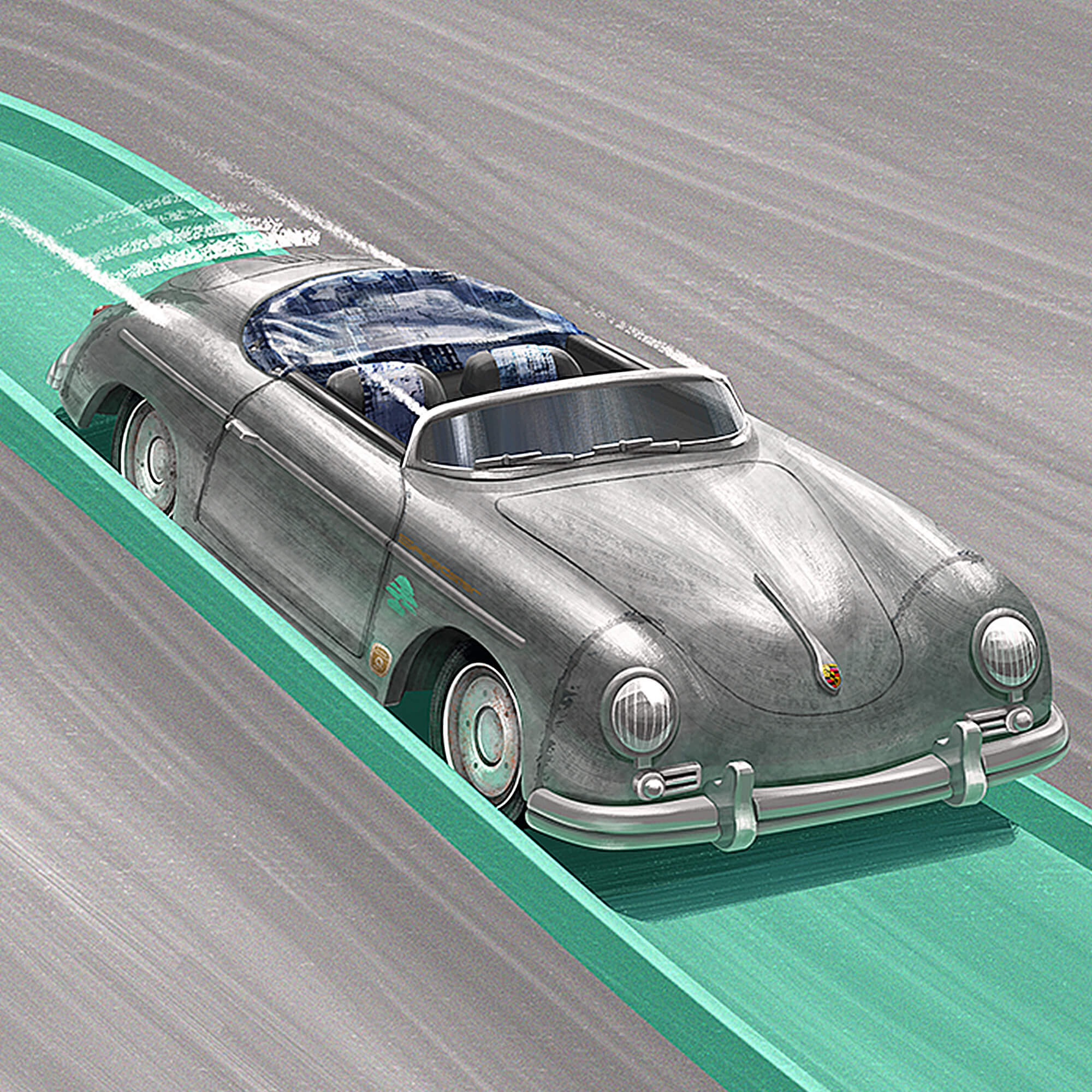 Hot Wheels x Daniel Arsham Legends Archive Lap 2 Poster