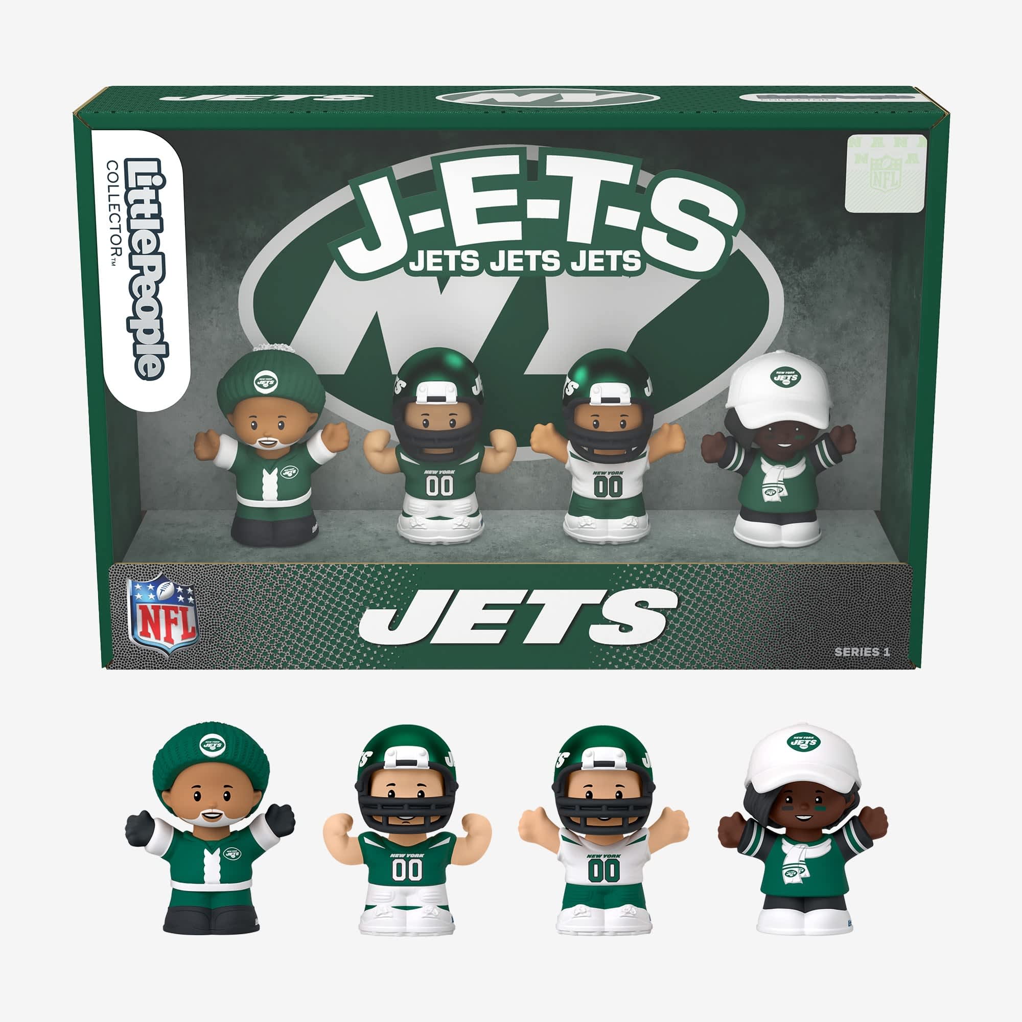 Little People Collector x NFL New York Jets Set
