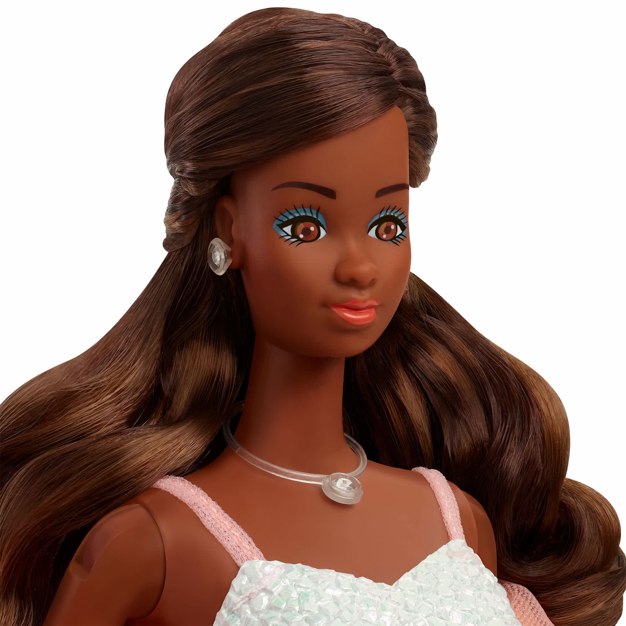 Peaches ‘n Cream Barbie Doll, Brown Hair