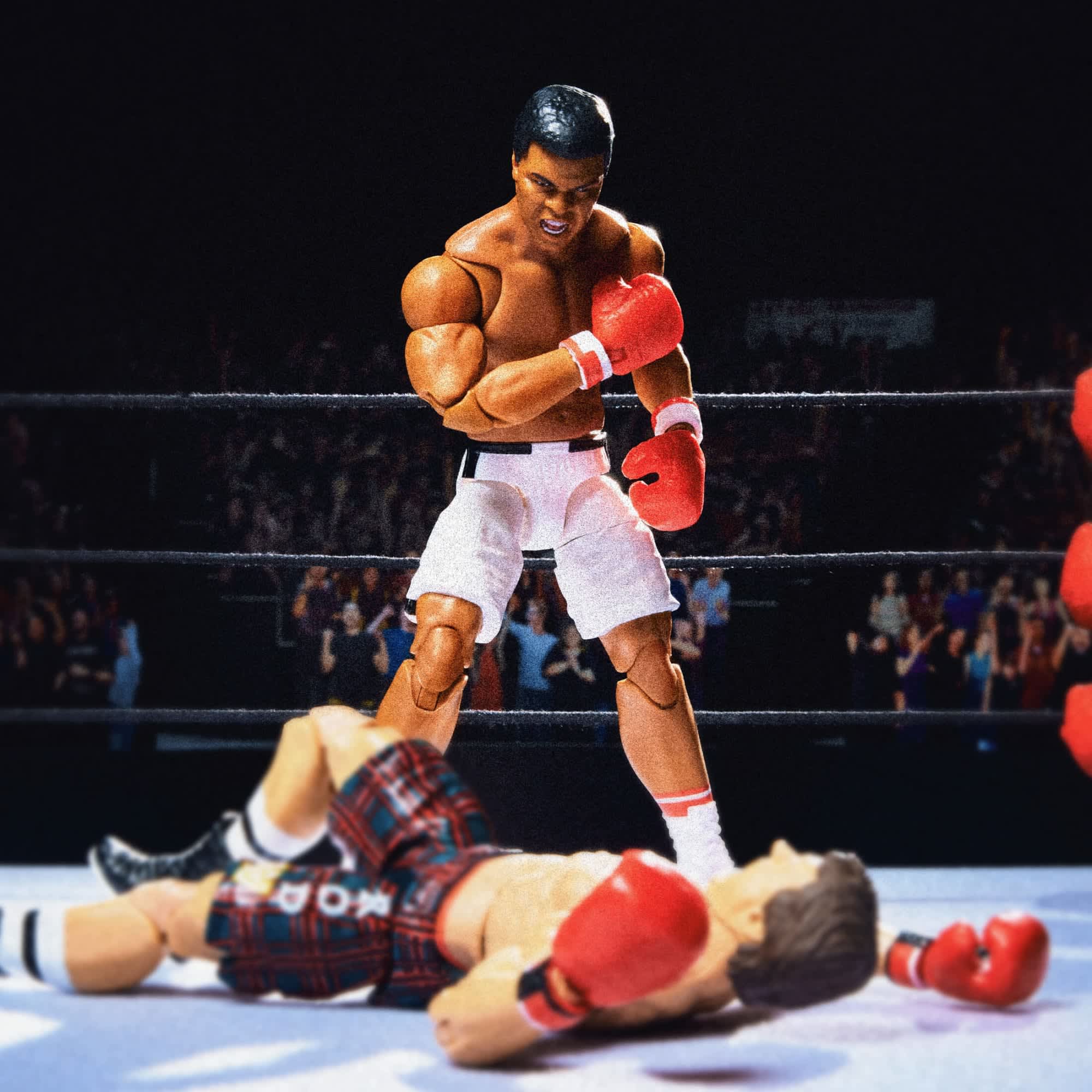WWE Ultimate Edition Muhammad Ali Action Figure Set
