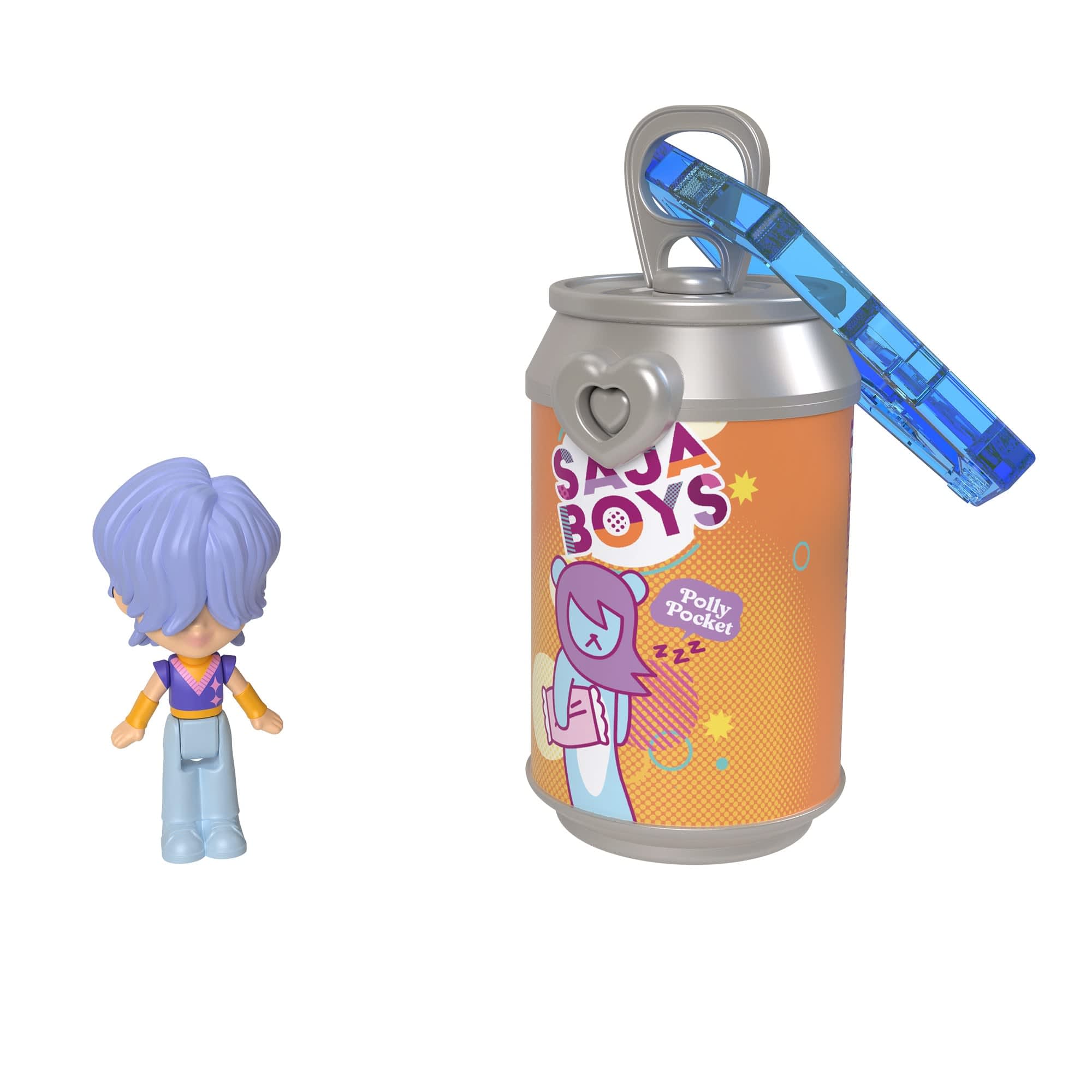 Polly Pocket x KPop Demon Hunters Saja Boys 5-Pack