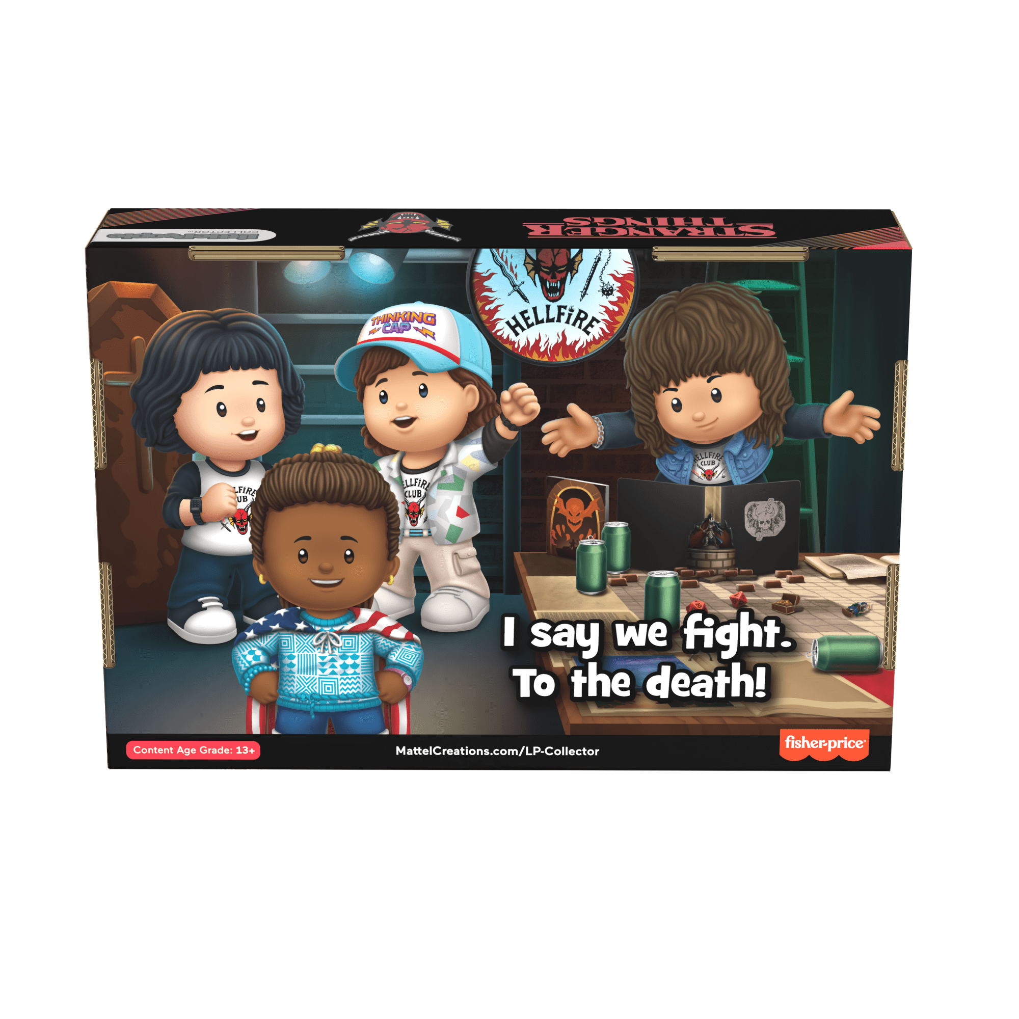 Little People Collector Stranger Things Hellfire Club Special Edition Set