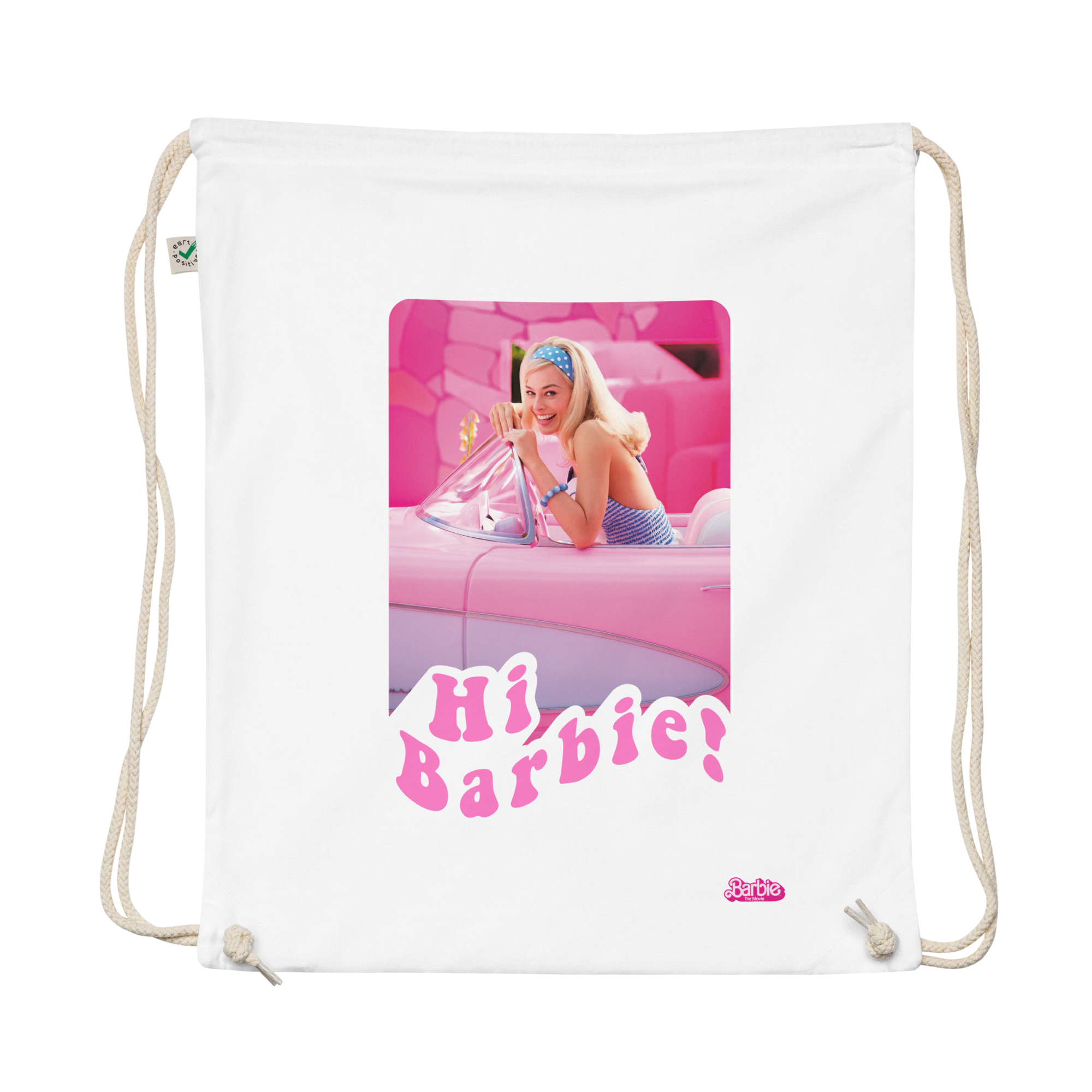 Hi Barbie Drawstring Bag – Barbie The Movie