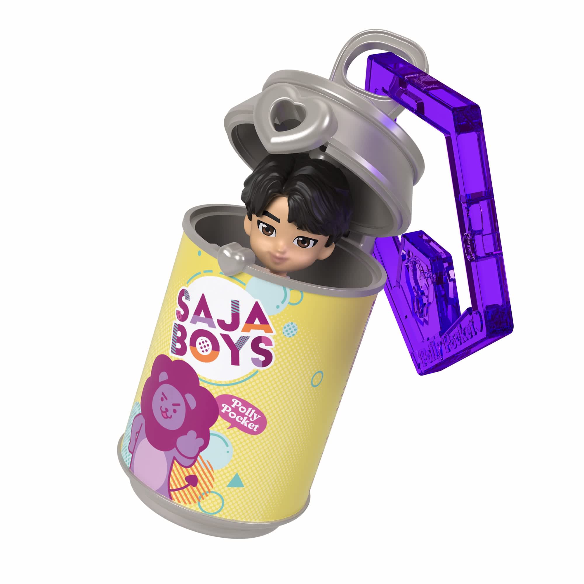 Polly Pocket x KPop Demon Hunters Saja Boys 5-Pack