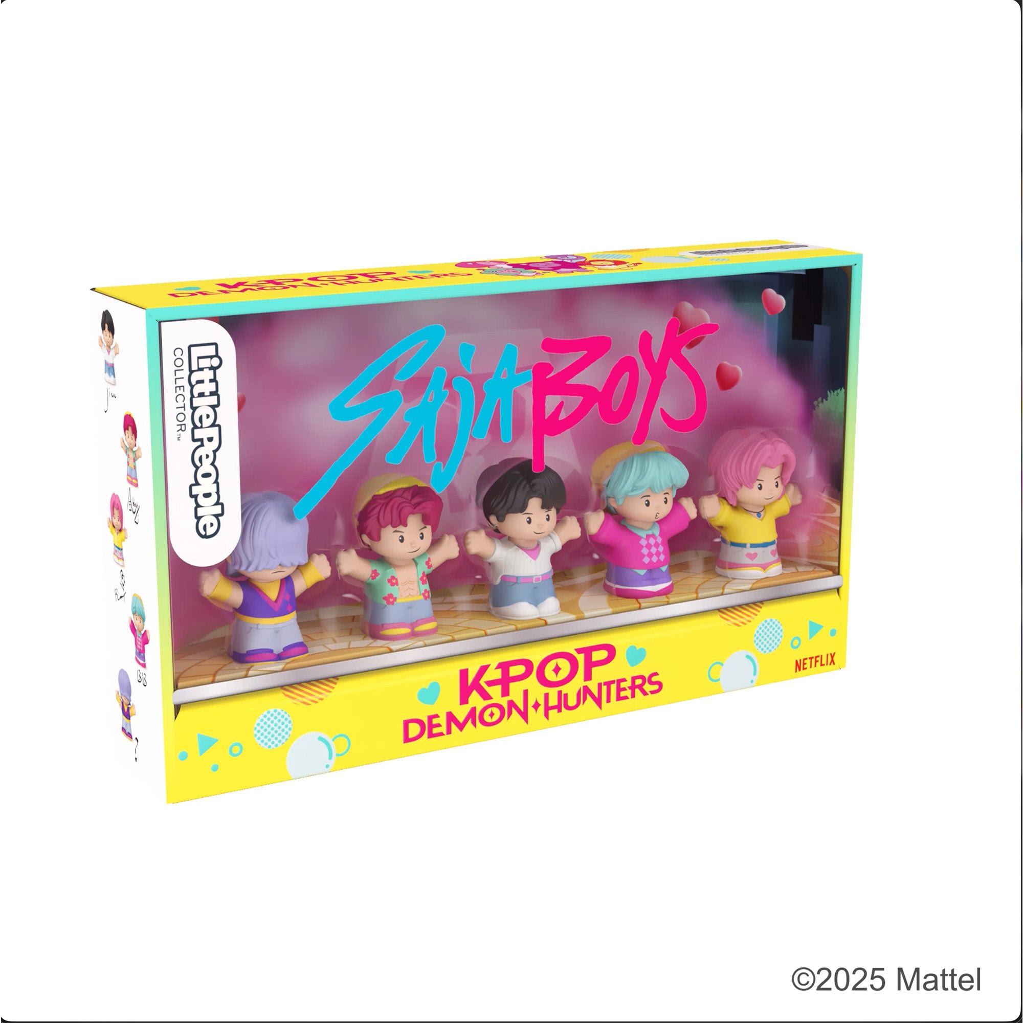 Little People Collector KPop Demon Hunters Saja Boys Figure Set