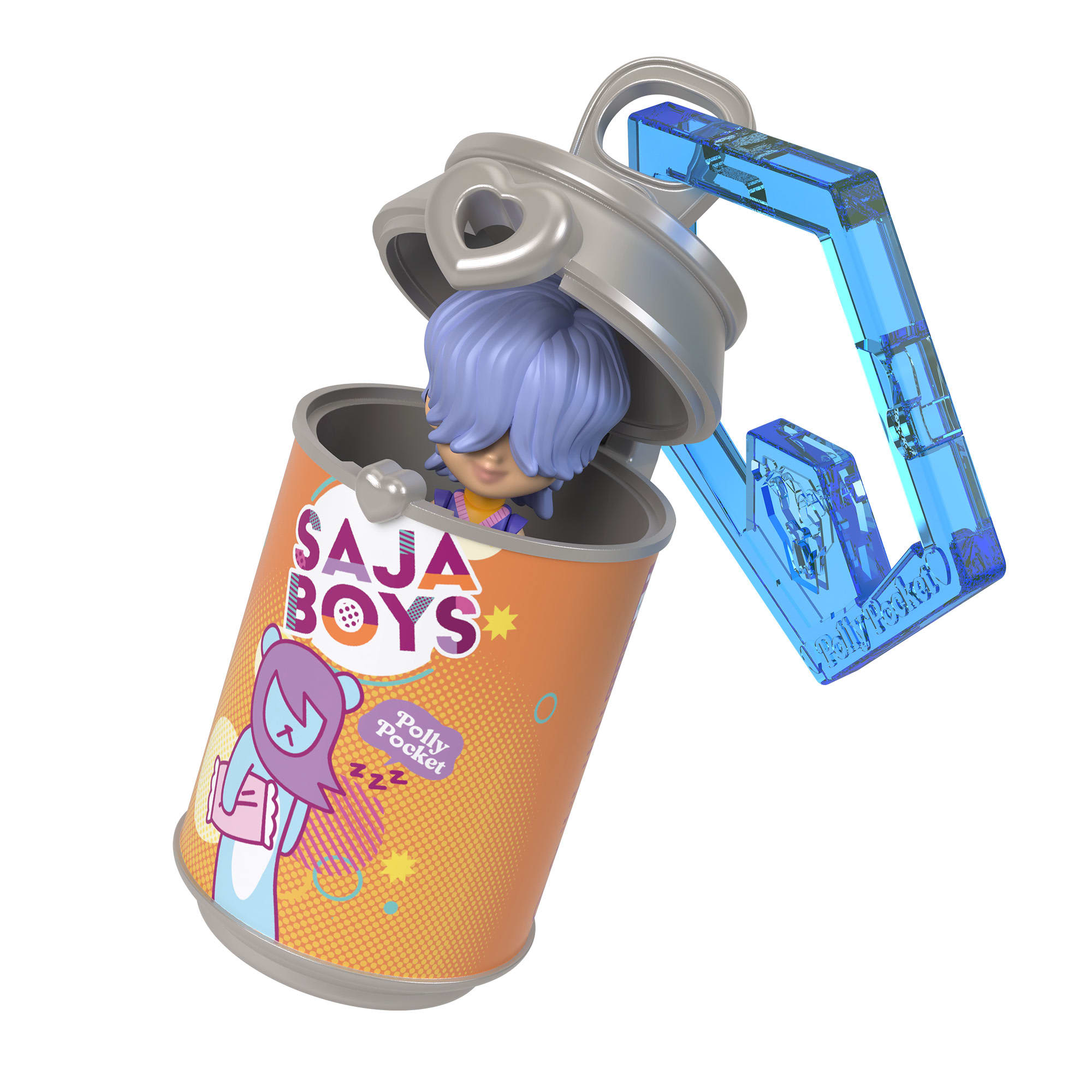 Polly Pocket x KPop Demon Hunters Saja Boys 5-Pack