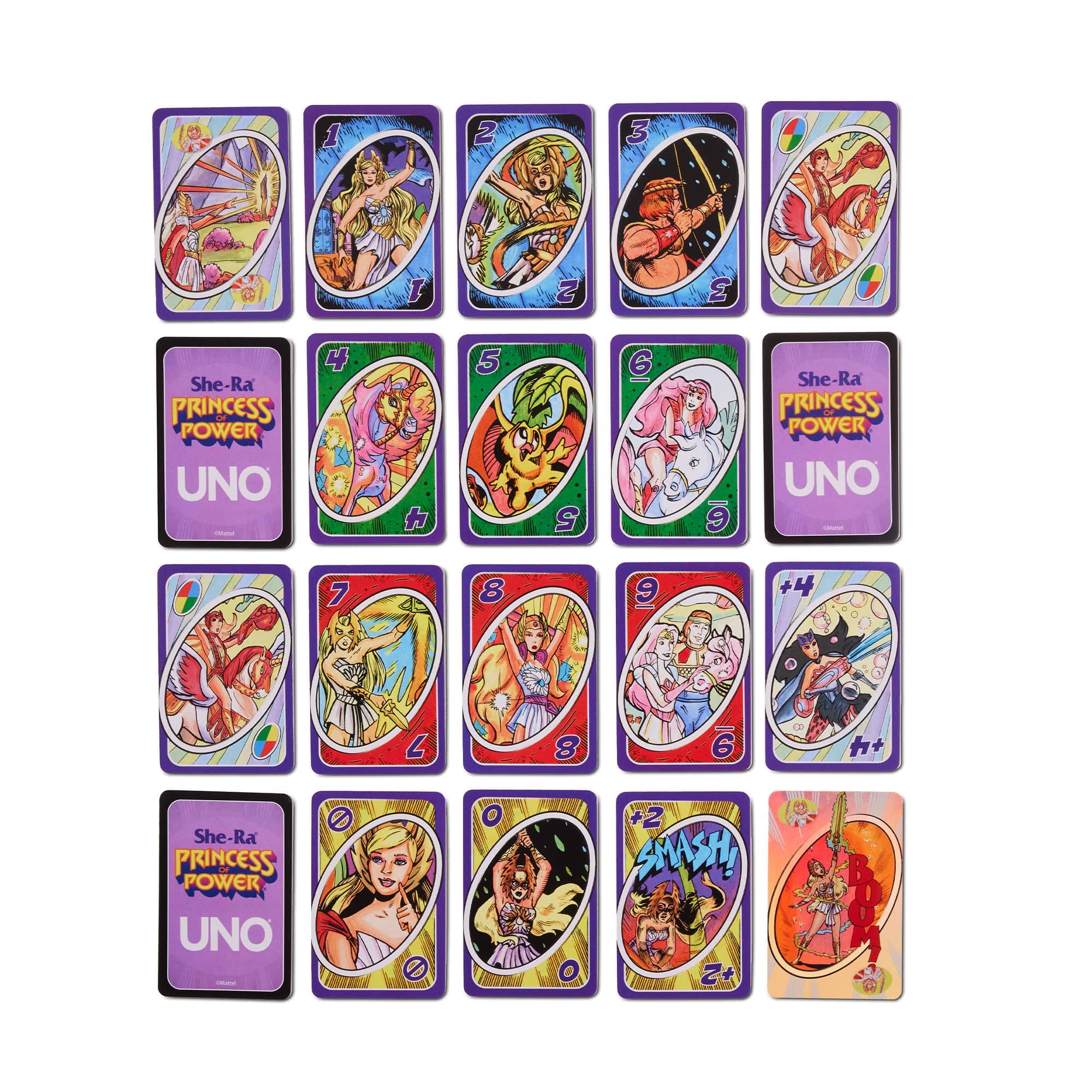 UNO Fandom She-Ra: Princess of Power Deck