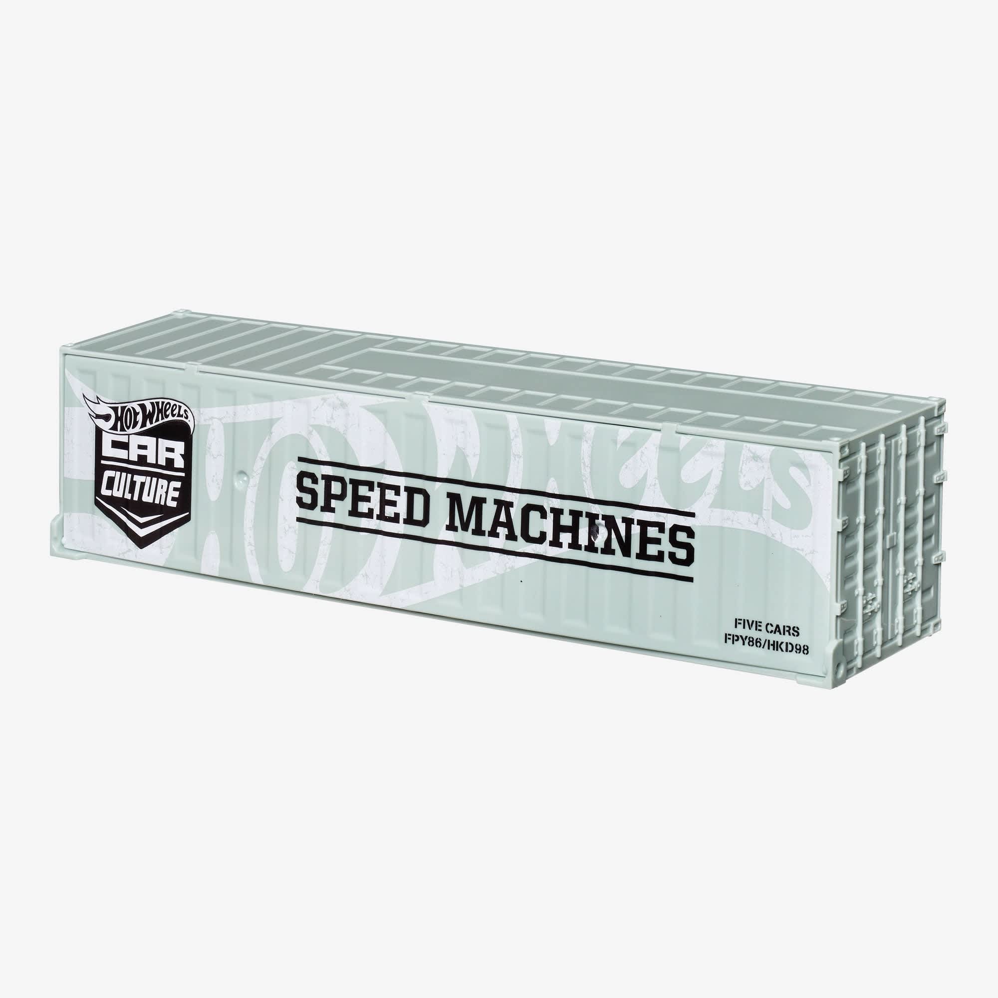 Hot Wheels Premium Car Culture Speed Machines Container Set