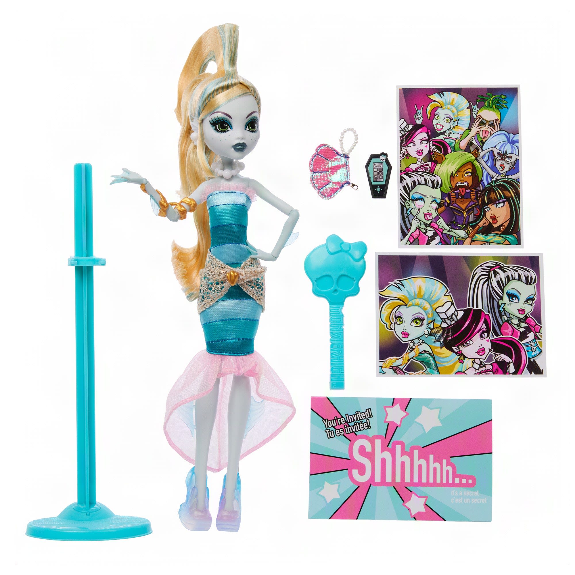 Monster High Dawn of the Dance Lagoona Blue Reproduction Doll