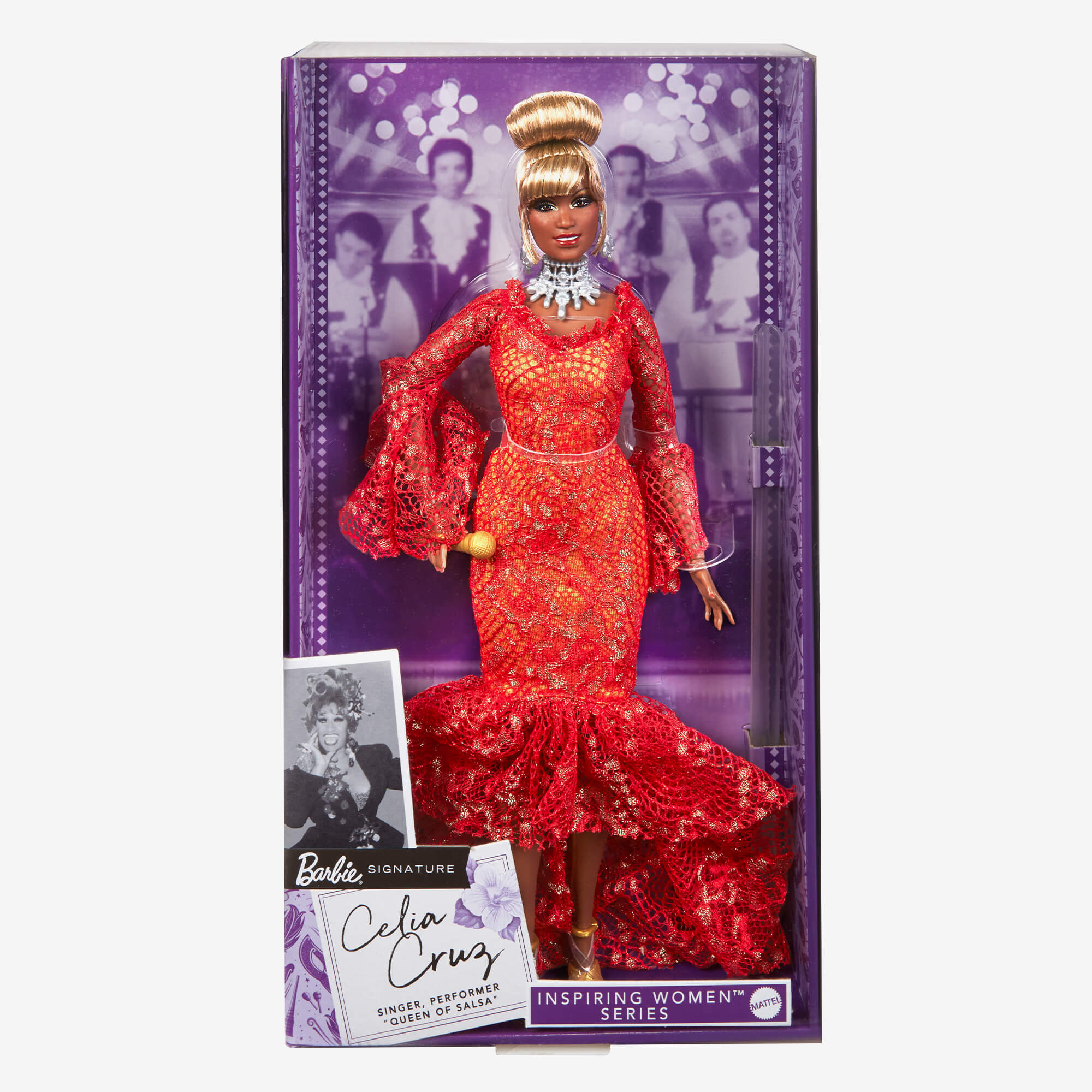Barbie Inspiring Women Celia Cruz Doll