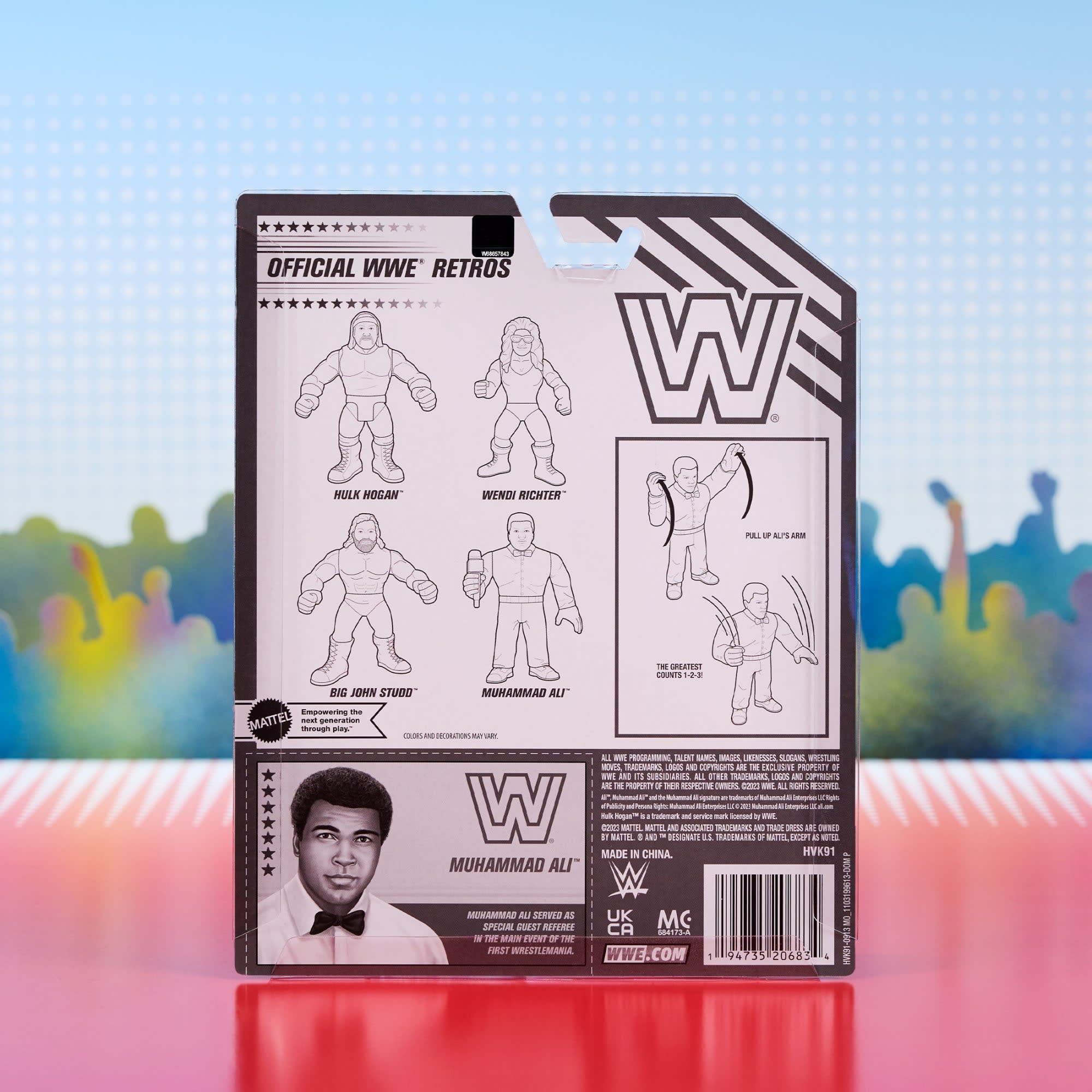 WWE Retros Action Figure 4-Pack Bundle
