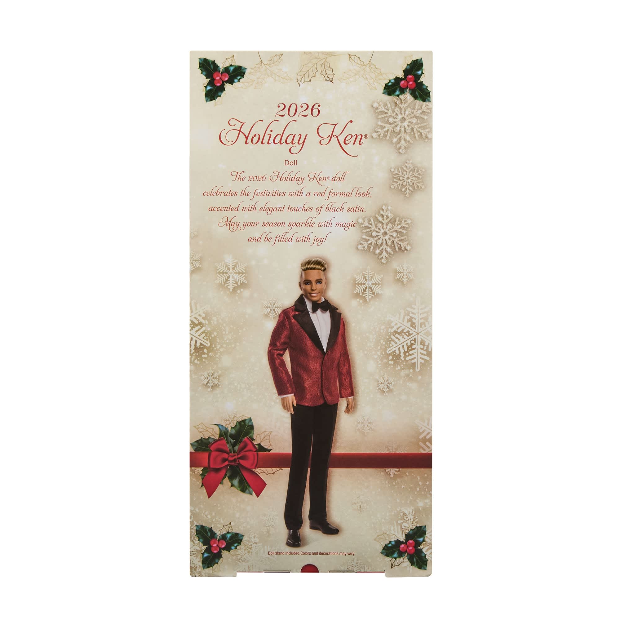 Barbie Signature 2026 Holiday Ken Doll with Blonde Hair