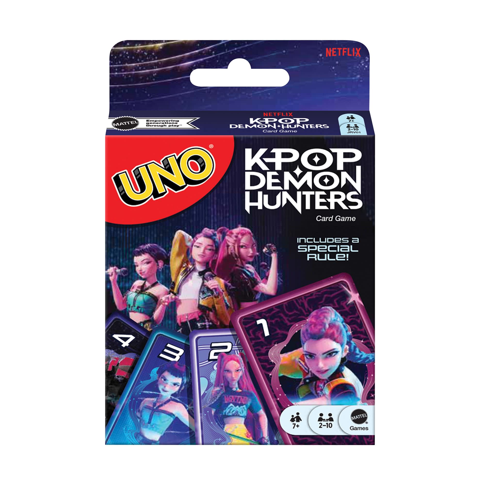 UNO KPop Demon Hunters Deck