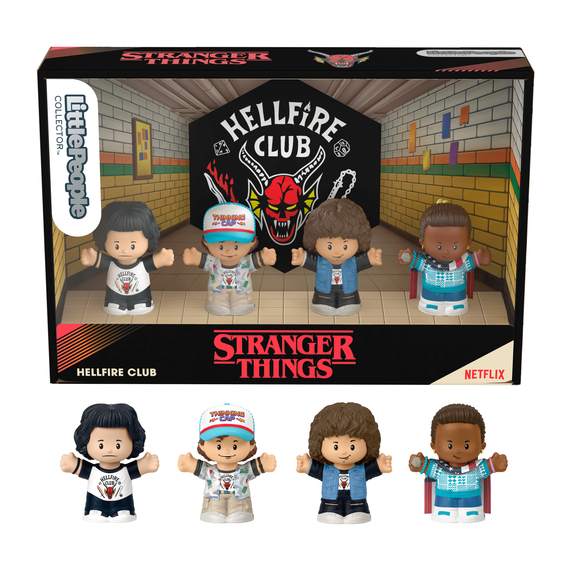 Little People Collector Stranger Things Hellfire Club Special Edition Set