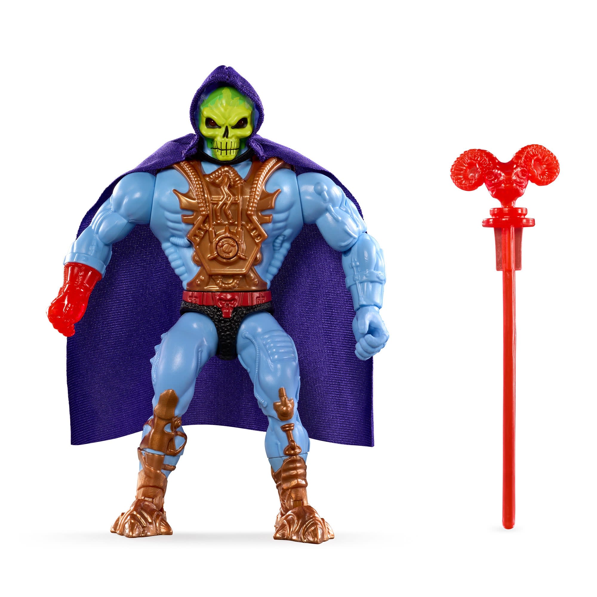 Masters of the Universe Origins Deluxe Laser Light Skeletor