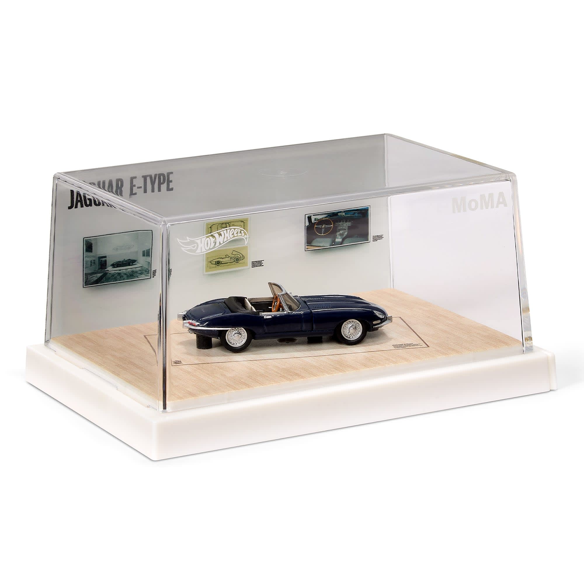 Hot Wheels x MoMA Jaguar E-Type Roadster