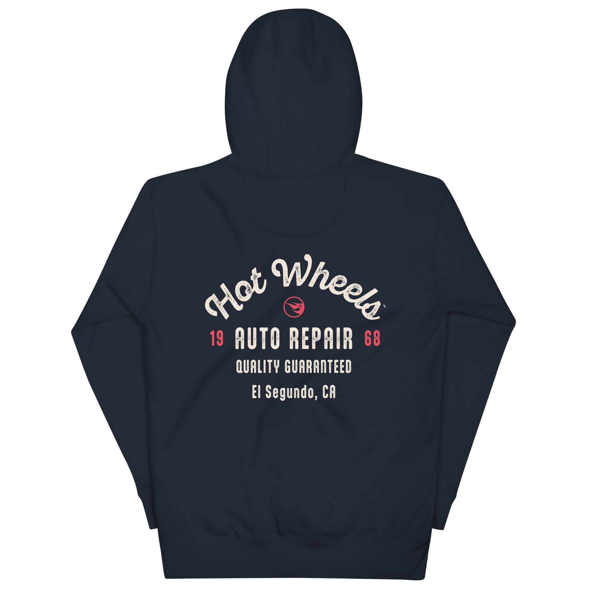 Hot Wheels Customizable Auto Repair Mechanic Navy Hoodie