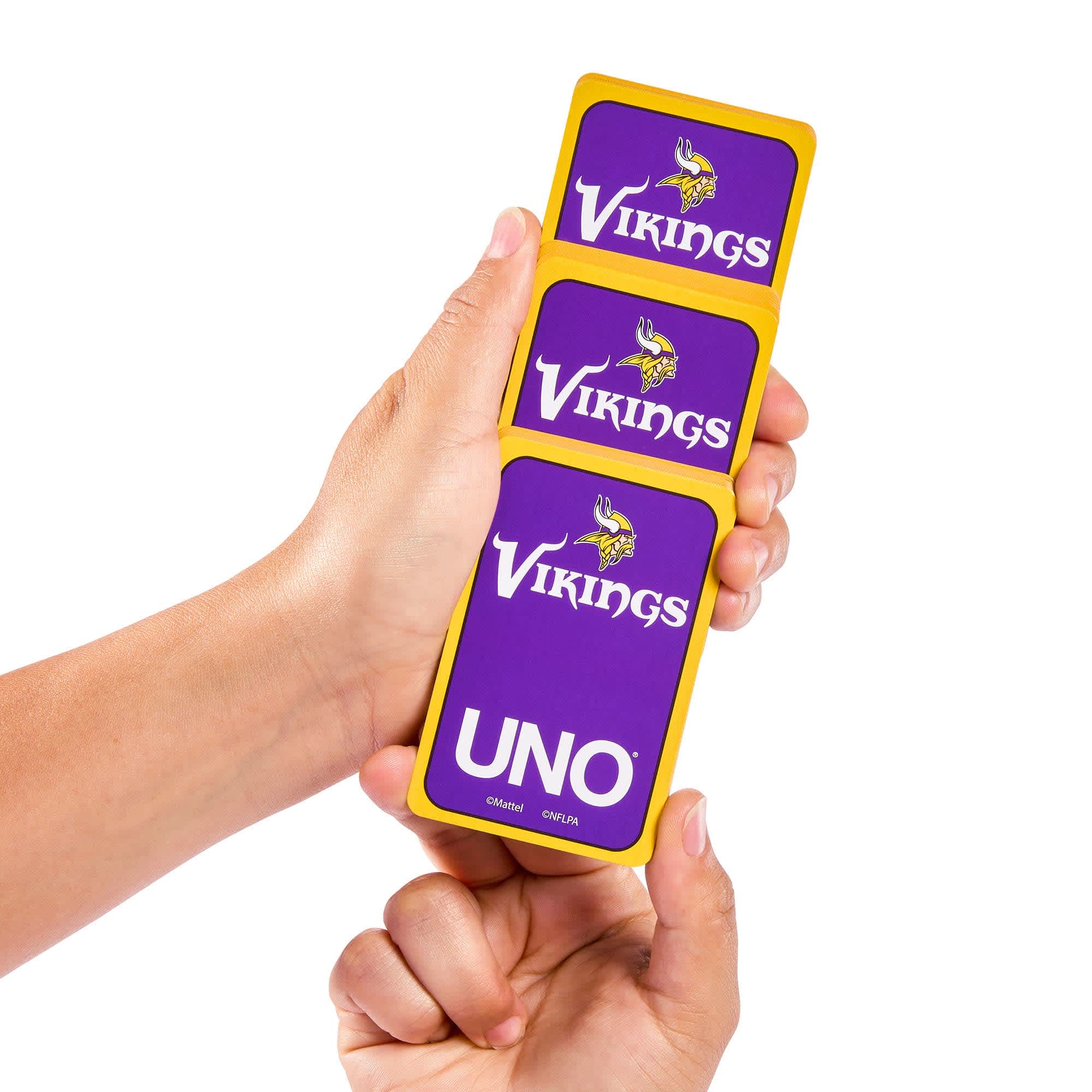 UNO Fandom NFL Minnesota Vikings Game Deck