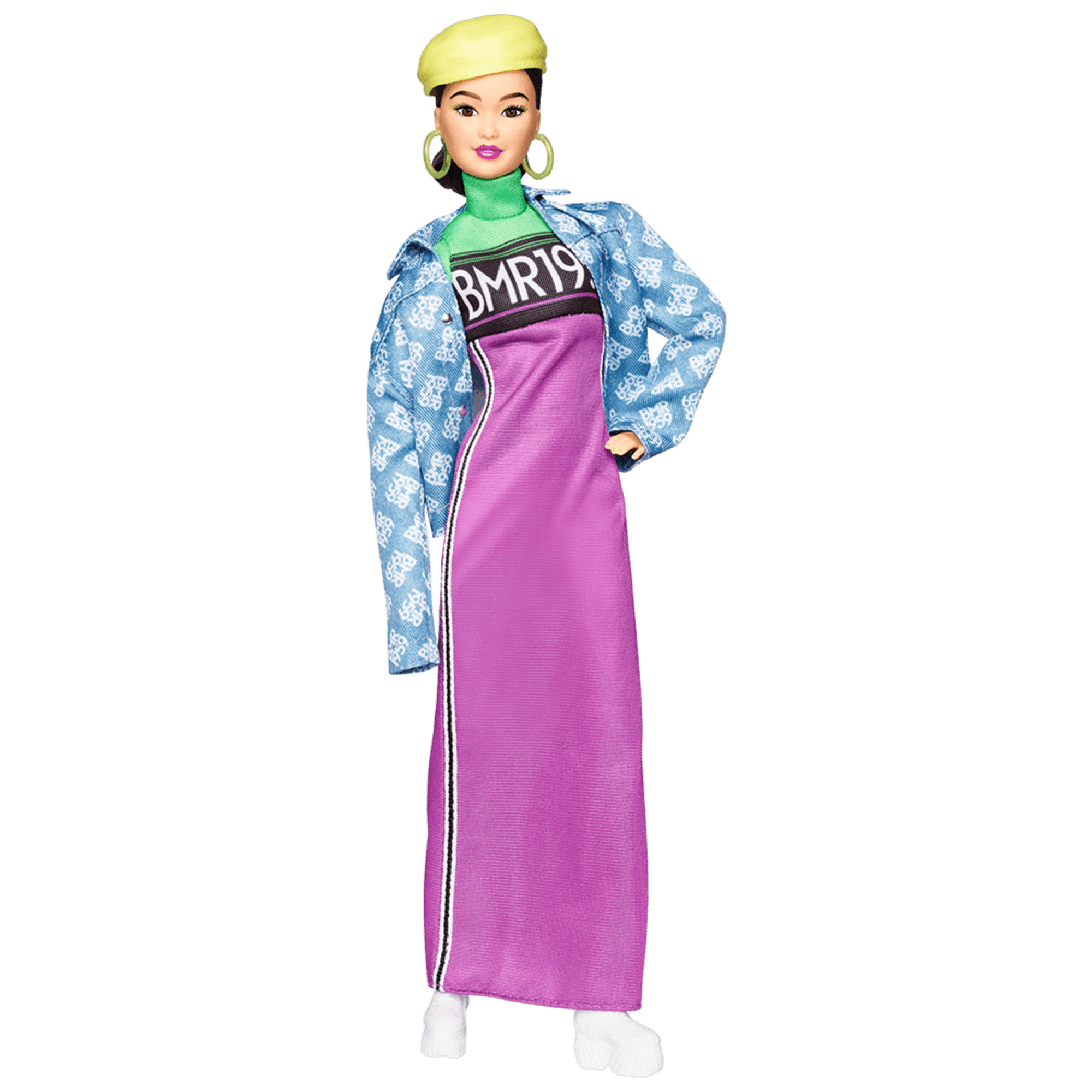 Barbie BMR1959 Doll - Neon Motocross Dress & Oversized Denim Jacket