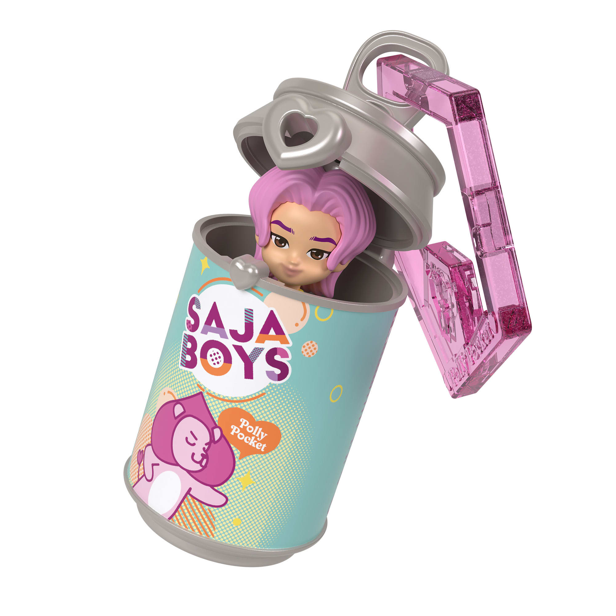 Polly Pocket x KPop Demon Hunters Saja Boys 5-Pack