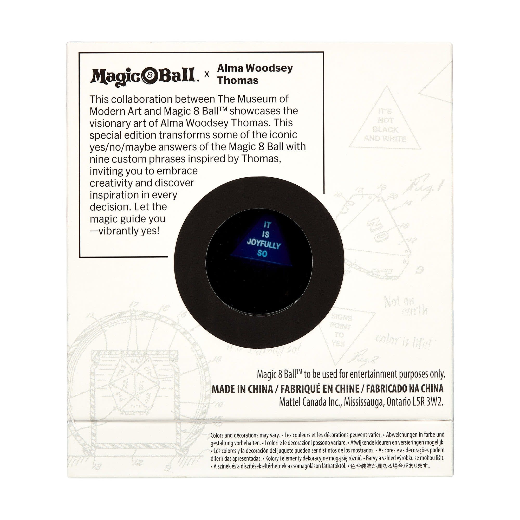 Magic 8 Ball x MoMA Alma Woodsey Thomas