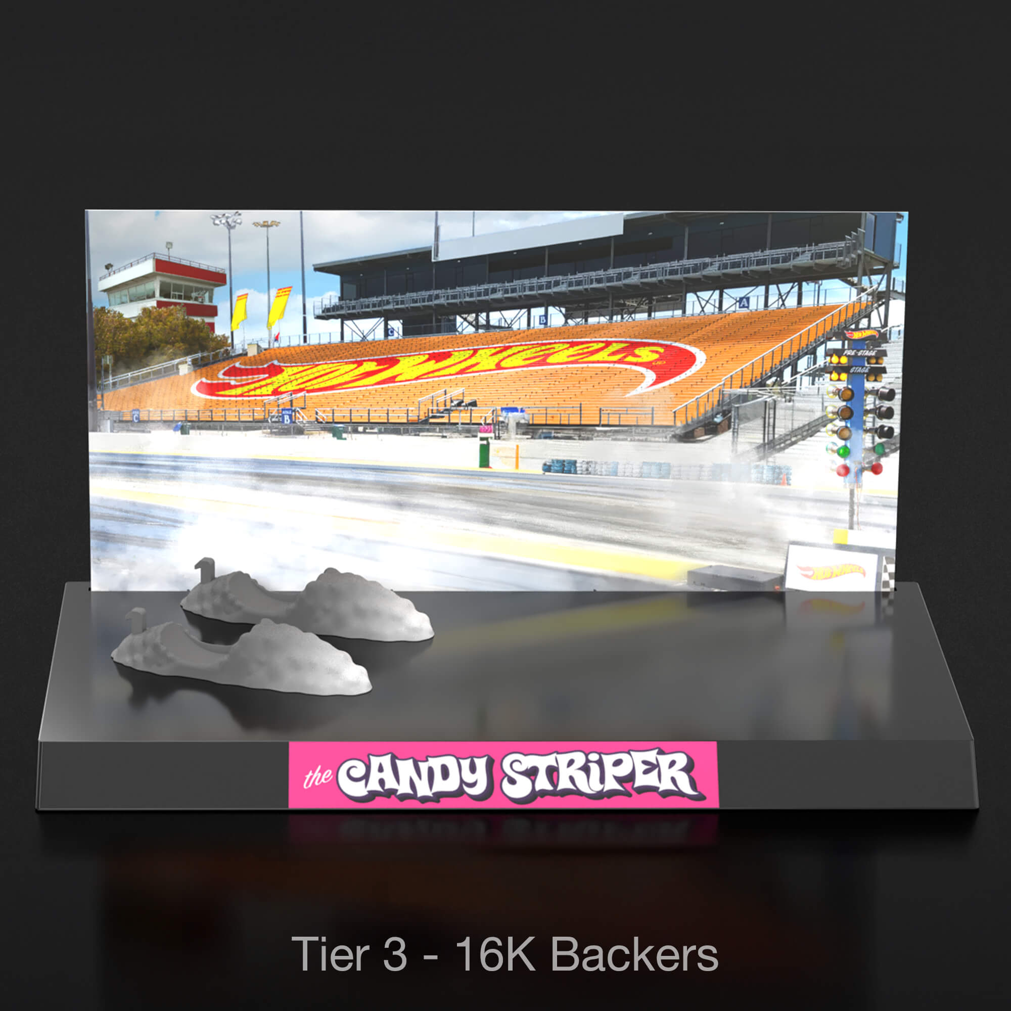 RLC Exclusive 1:18 Scale ‘55 Chevy Bel Air Gasser “Candy Striper” - Crowdfund