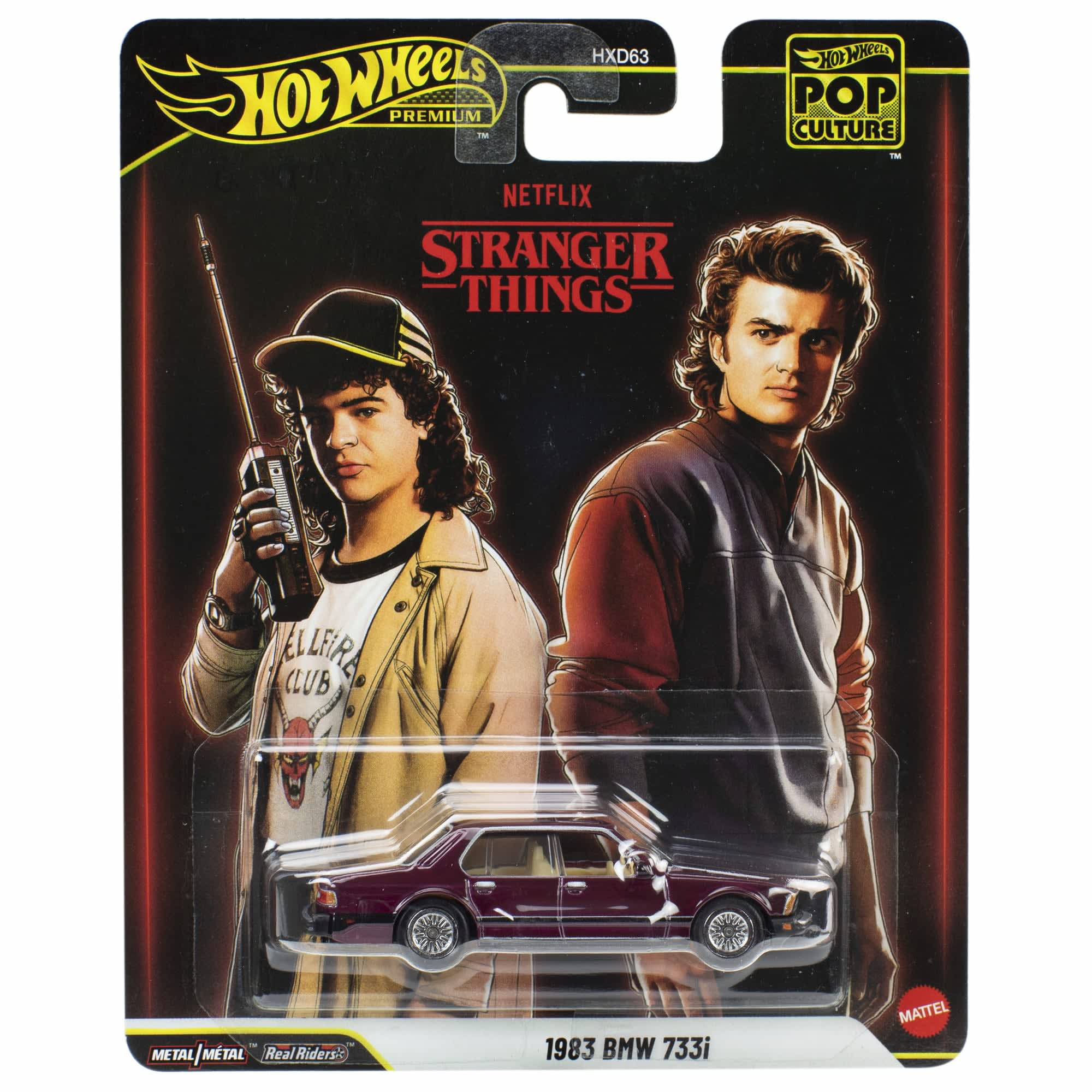 Hot Wheels Premium Pop Culture Stranger Things 1983 BMW 733i