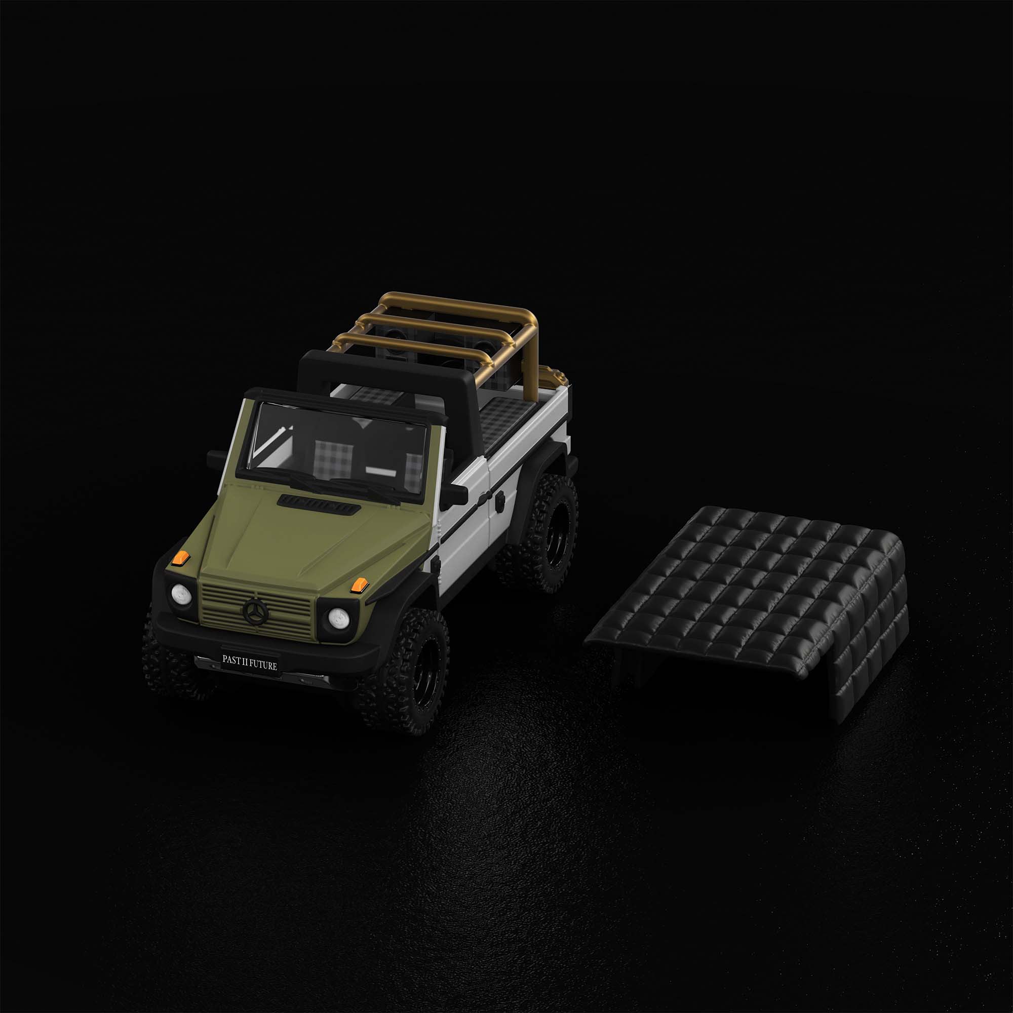 Hot Wheels x Mercedes-Benz Project G-class Past II Future designed by NIGO
