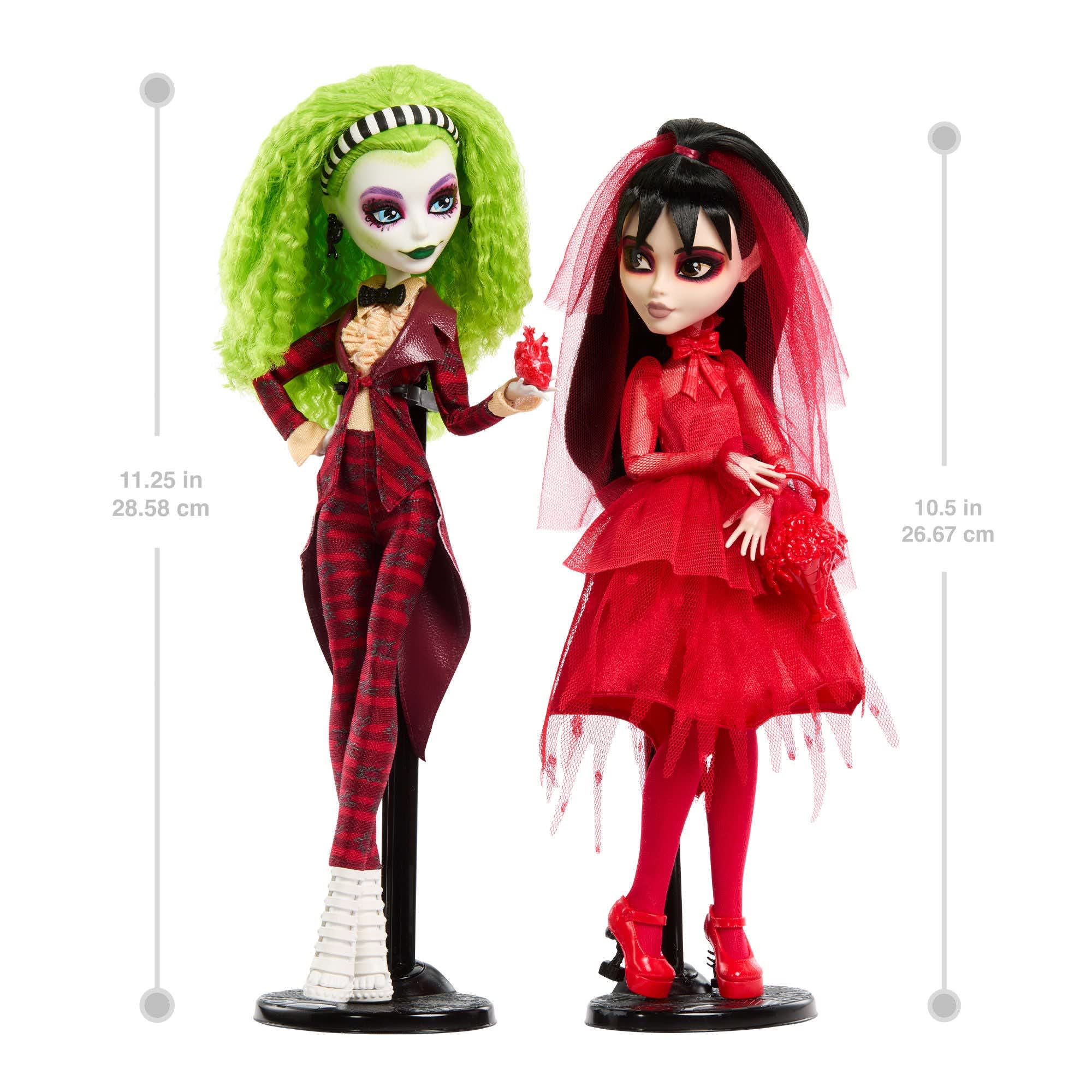 MONSTER HIGH SKULLECTOR Betelgeuse and Lydia Doll 2-Pack